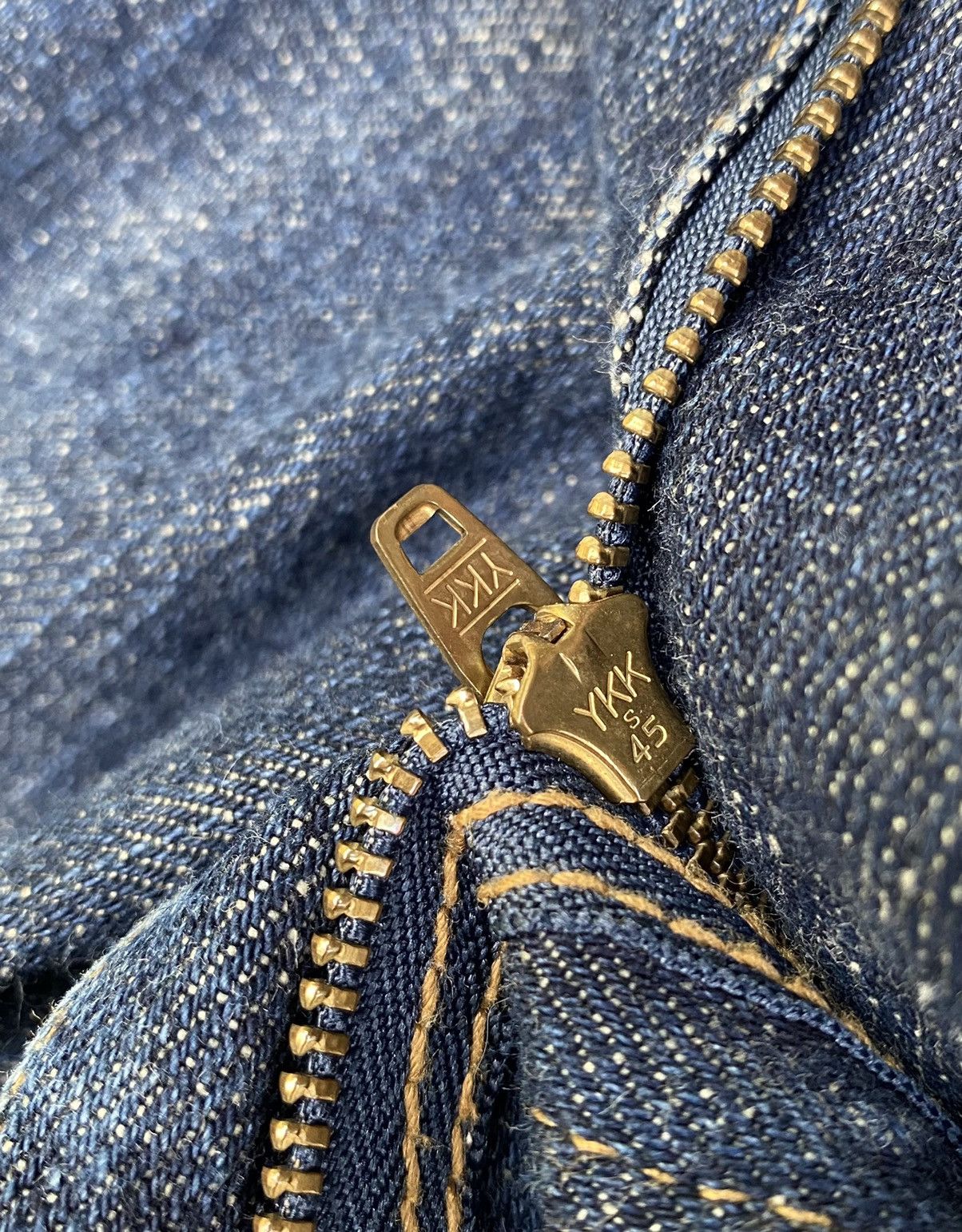Japanese Brand Dream Time distressed denim Size US 33 - 10 Thumbnail