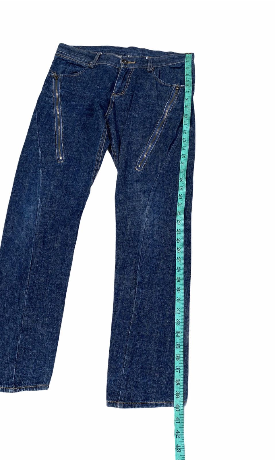 Japanese Brand Dream Time distressed denim Size US 33 - 16 Thumbnail