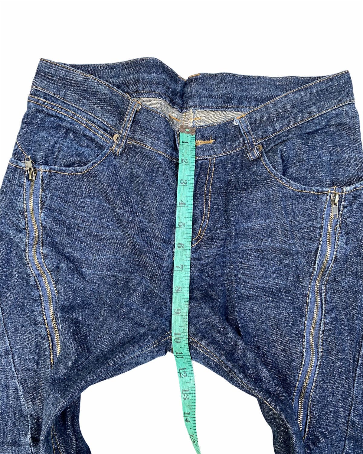Japanese Brand Dream Time distressed denim Size US 33 - 18 Thumbnail