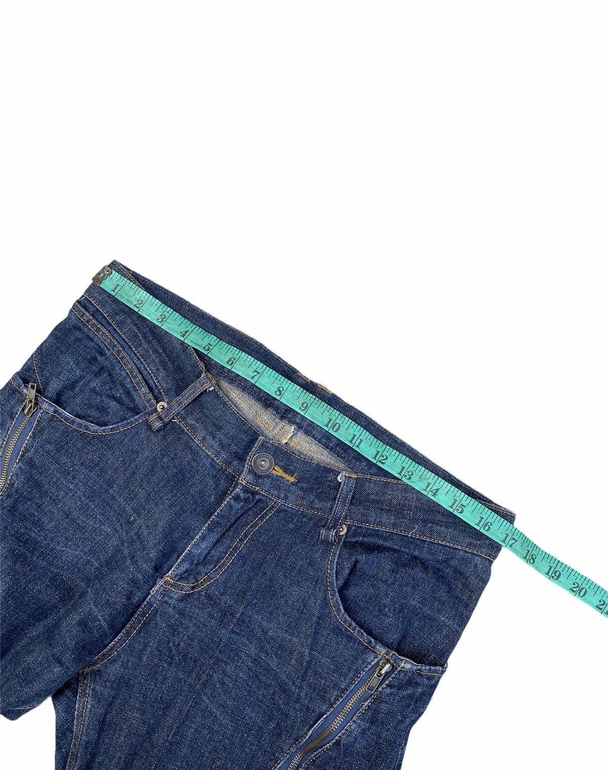 Japanese Brand Dream Time distressed denim Size US 33 - 14 Thumbnail