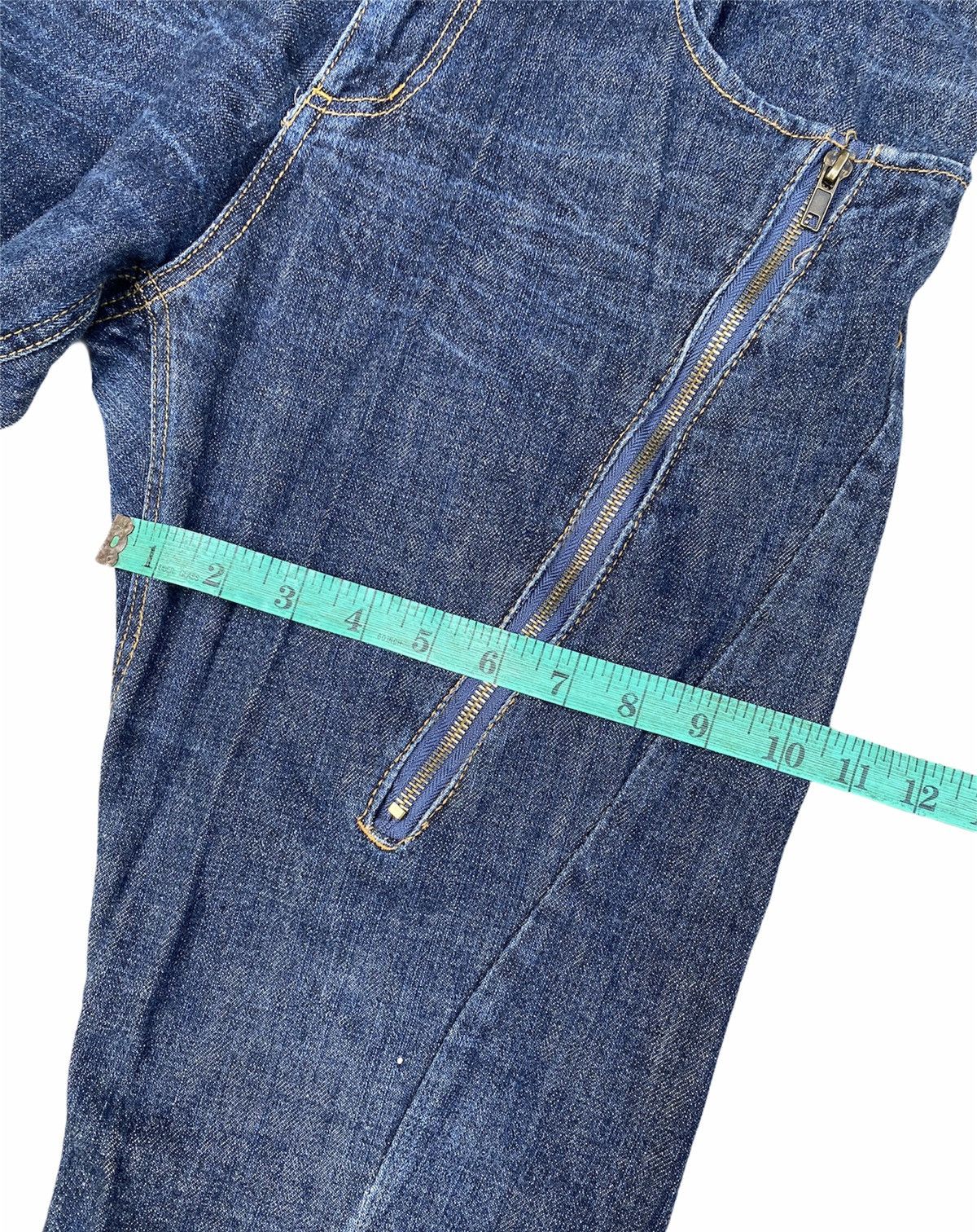 Japanese Brand Dream Time distressed denim Size US 33 - 19 Thumbnail