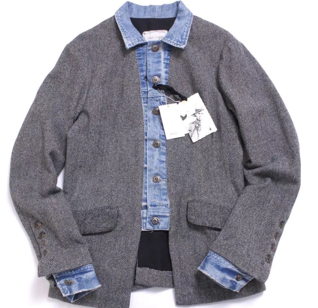 Greg Lauren Greg Lauren Suit Coat JKT Size 2 Size US M / EU 48-50 / 2 - 1 Thumbnail