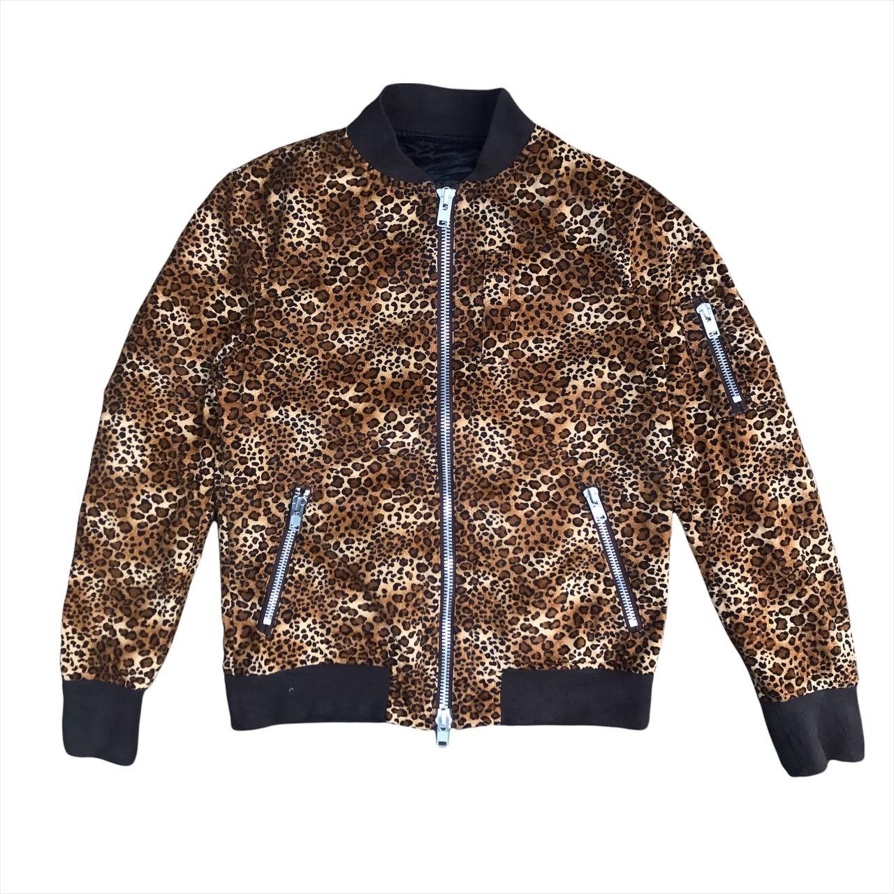Beauty Beast × Hysteric Glamour × Tete Homme Japanese Brand HeadLiner Tokyo Leopard Bombers Jacket Size US S / EU 44-46 / 1 - 1 Thumbnail