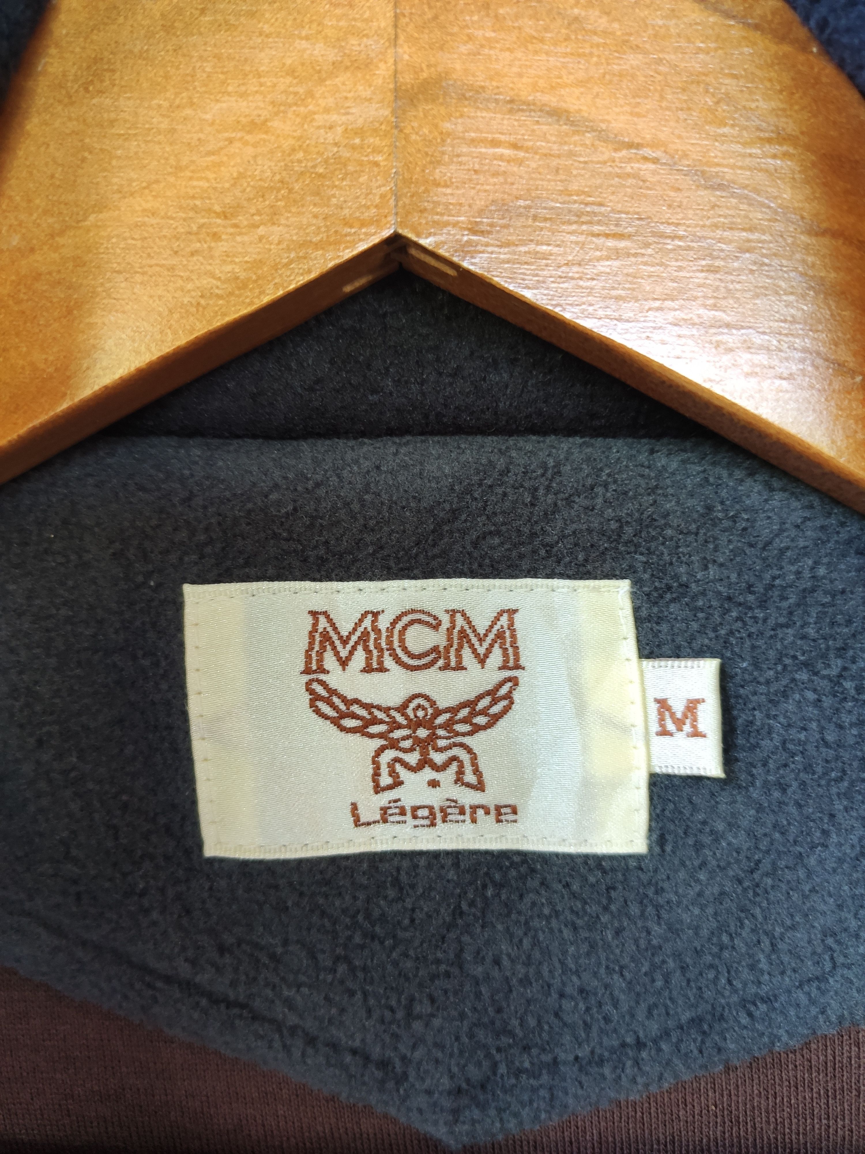 MCM MCM Jacket zipper Fleece big logo spell out MCM Legere Size US M / EU 48-50 / 2 - 7 Thumbnail