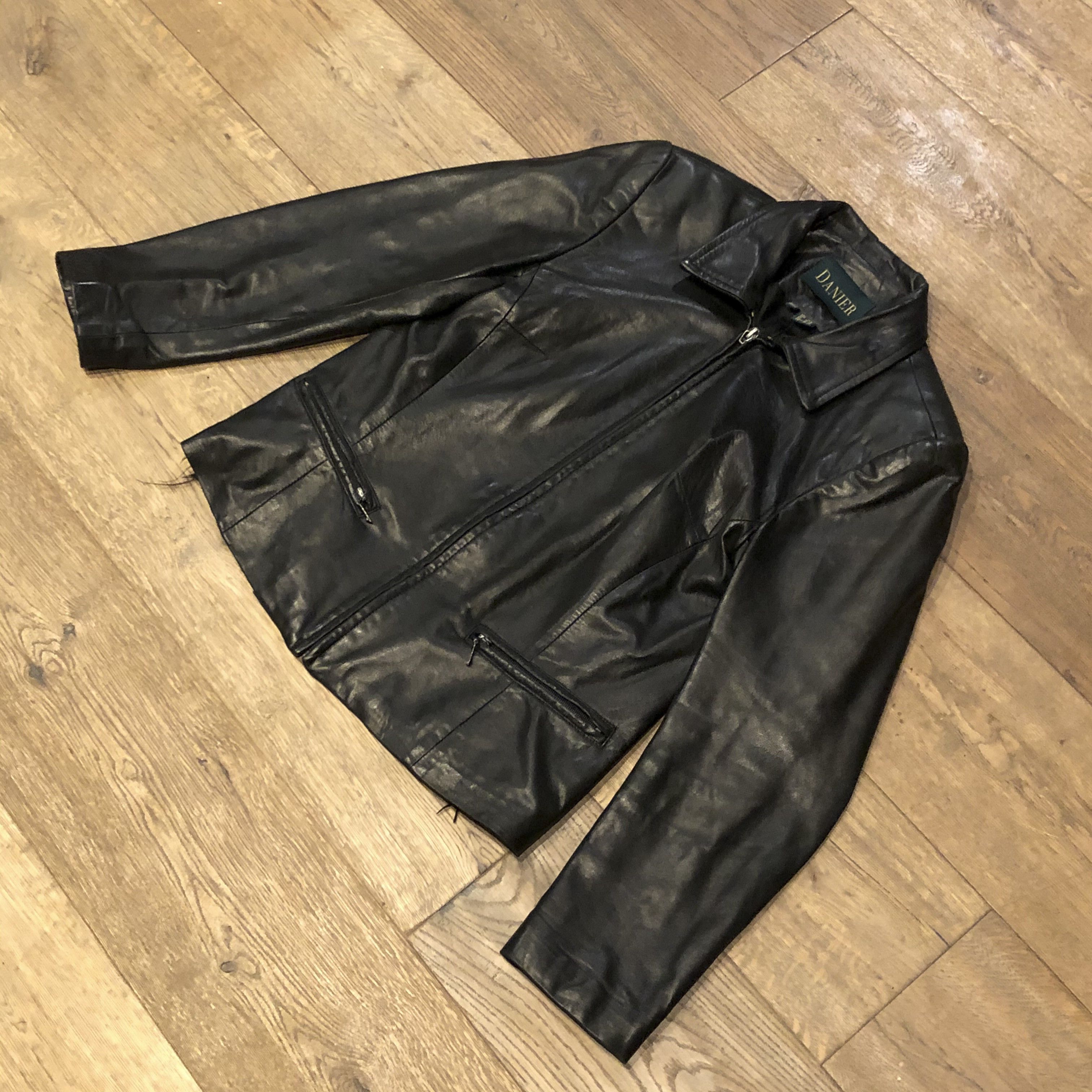 Danier Vintage Danier Genuine Leather Jacket Coat (Black, Size M) Size US M / EU 48-50 / 2 - 3 Thumbnail