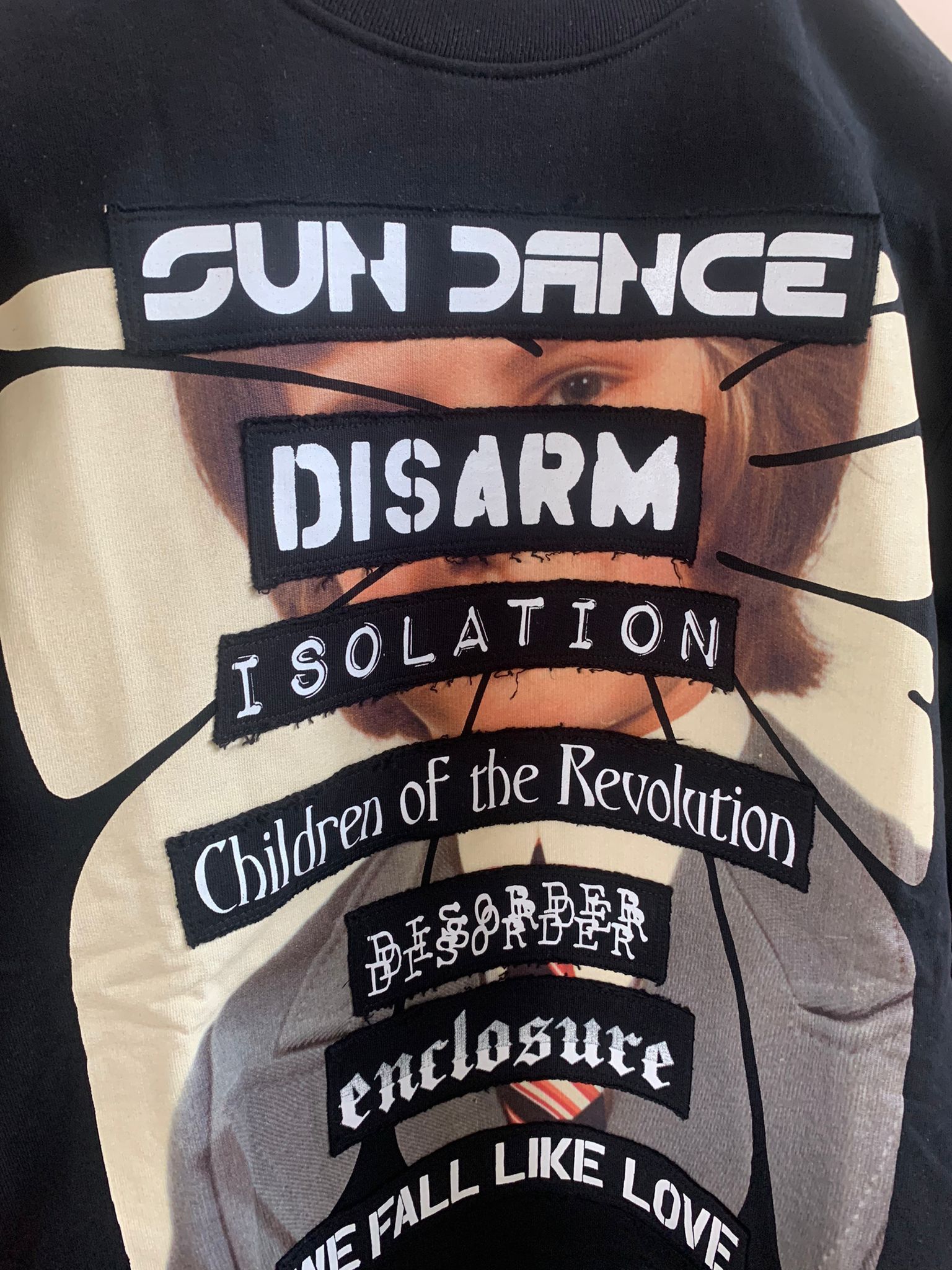 Raf Simons SS21 Youth Against Isolation Crewneck in Black Size US M / EU 48-50 / 2 - 6 Thumbnail
