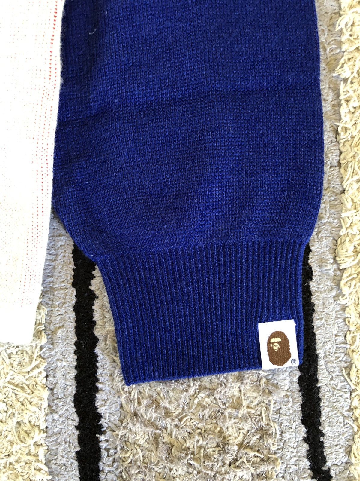 Bape OG A Bathing Ape Team bapesta Knitwear Size US S / EU 44-46 / 1 - 5 Thumbnail