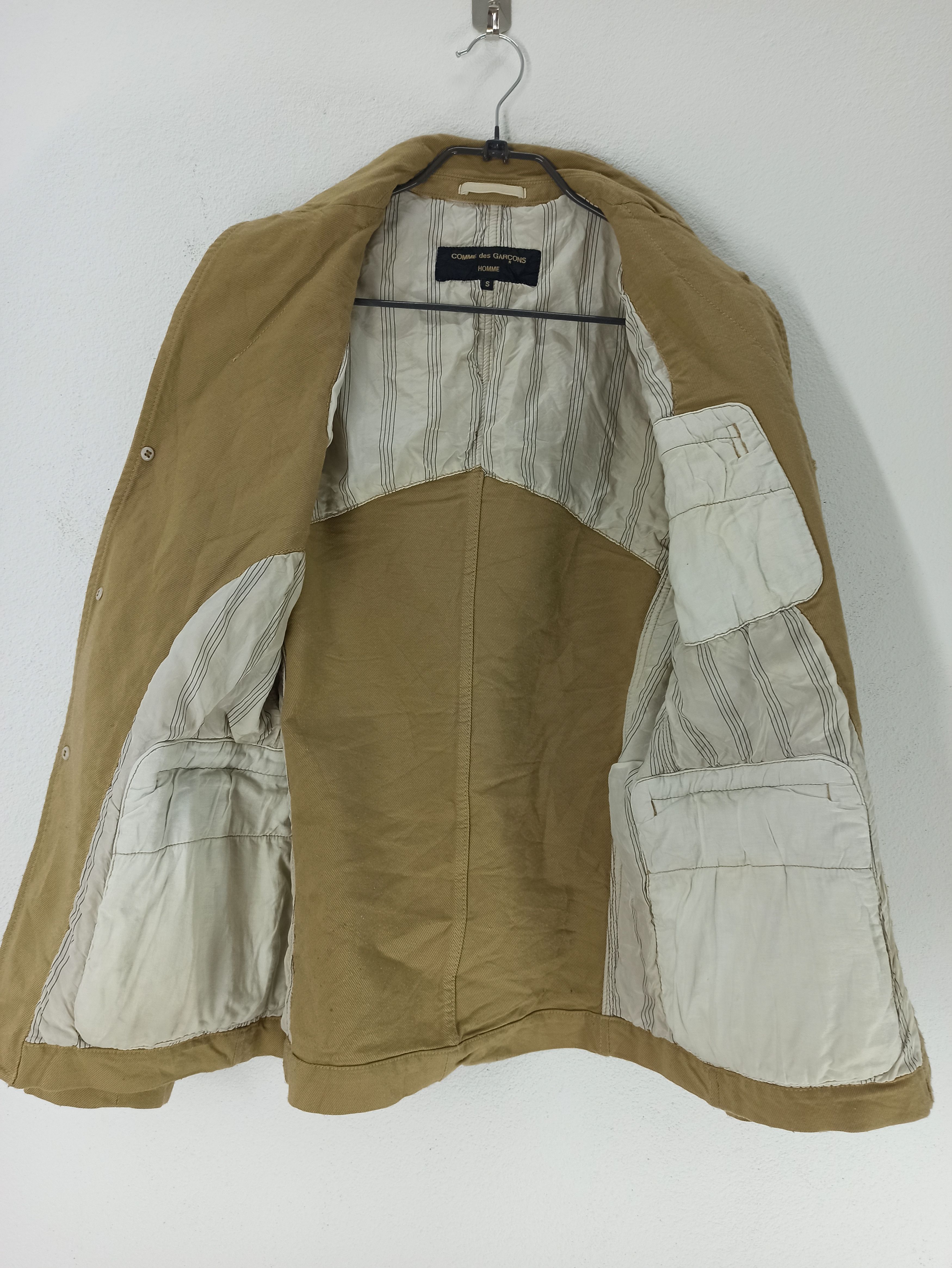 CDG by Comme des Garcons × Comme des Garcons × Vintage Vintage Comme Des Garcon Homme Cupra Col Mao Coat Size US S / EU 44-46 / 1 - 6 Thumbnail