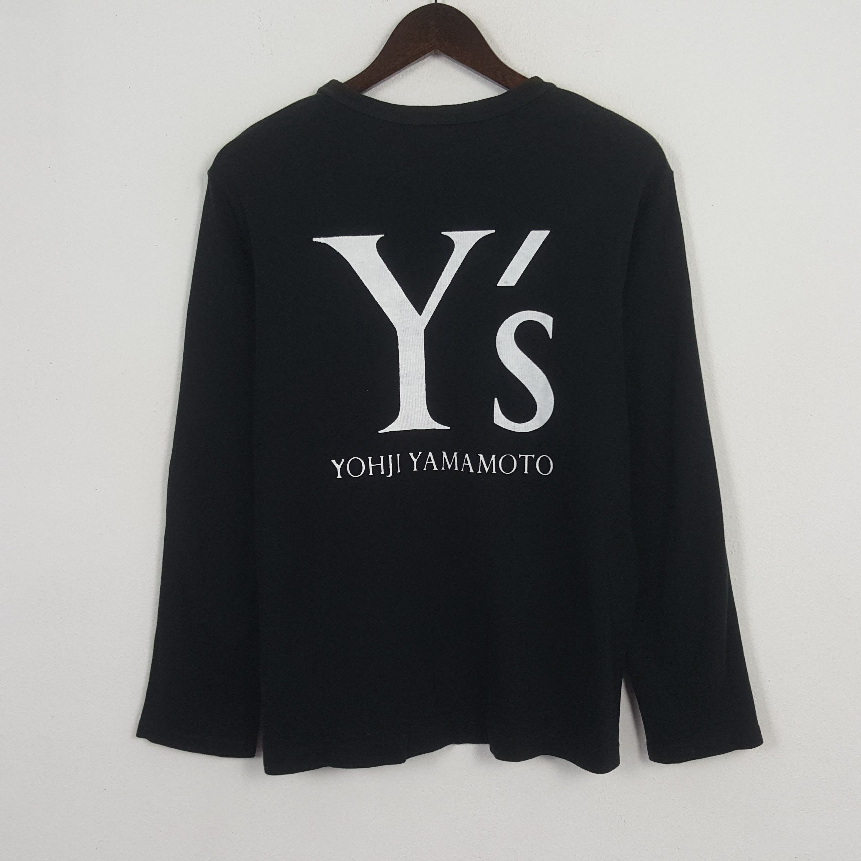 Vintage × Y's × Yohji Yamamoto Vintage Y's Yohji Yamamoto Custom Big Design Tshirt Size US M / EU 48-50 / 2 - 1 Thumbnail