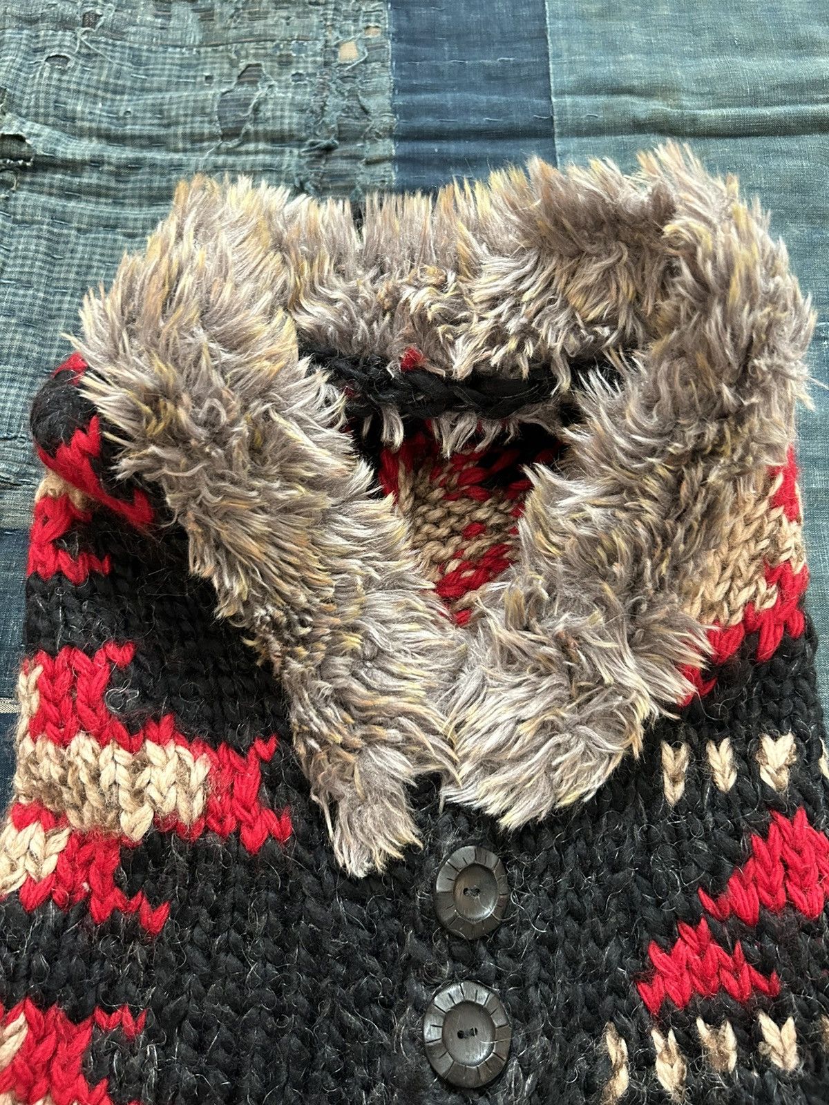 Kapital × Kapital Kountry kapital hand knit hood Size ONE SIZE - 5 Thumbnail