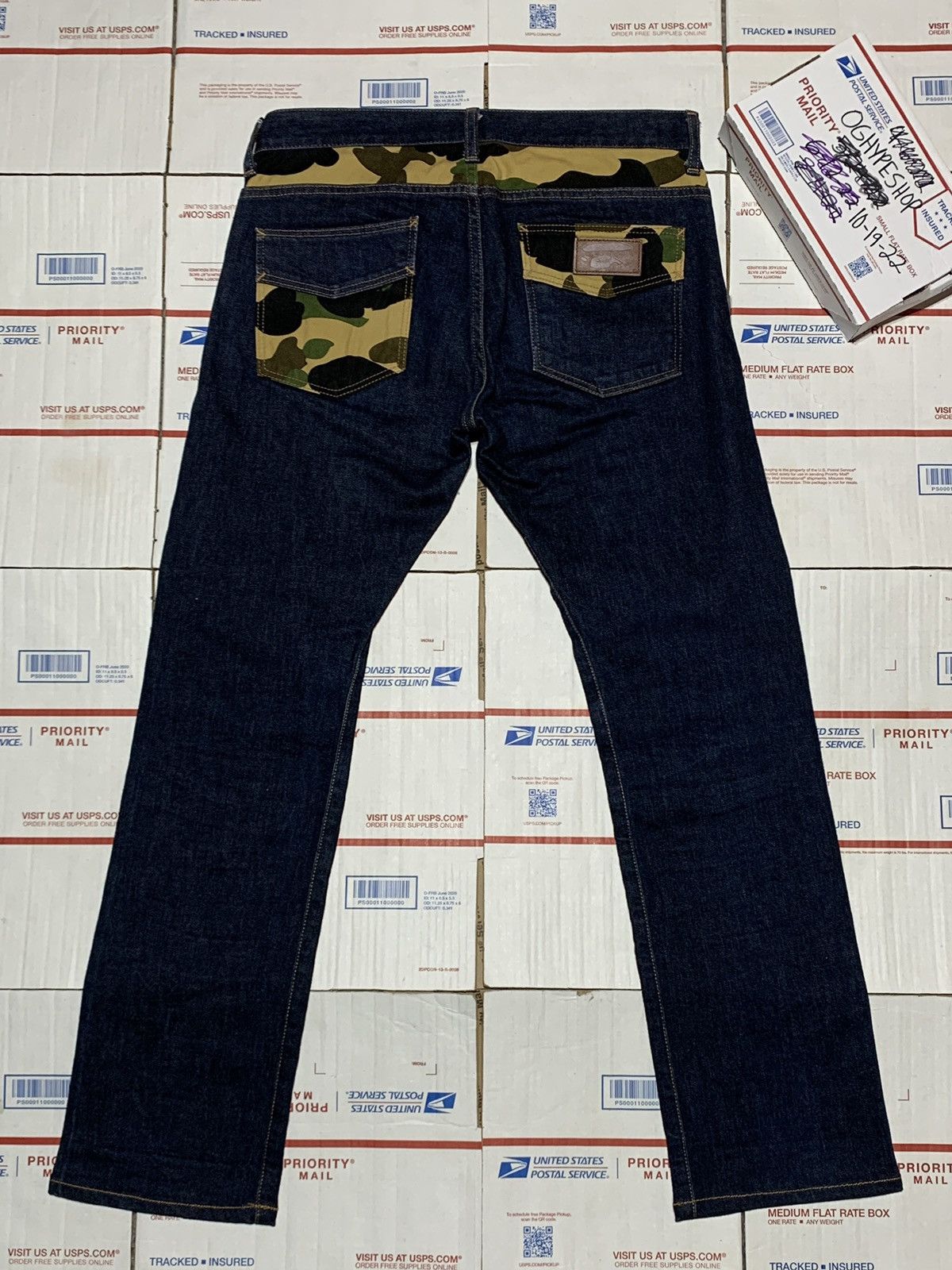 image of Bape Camo Jeans, Women's (Size 30)