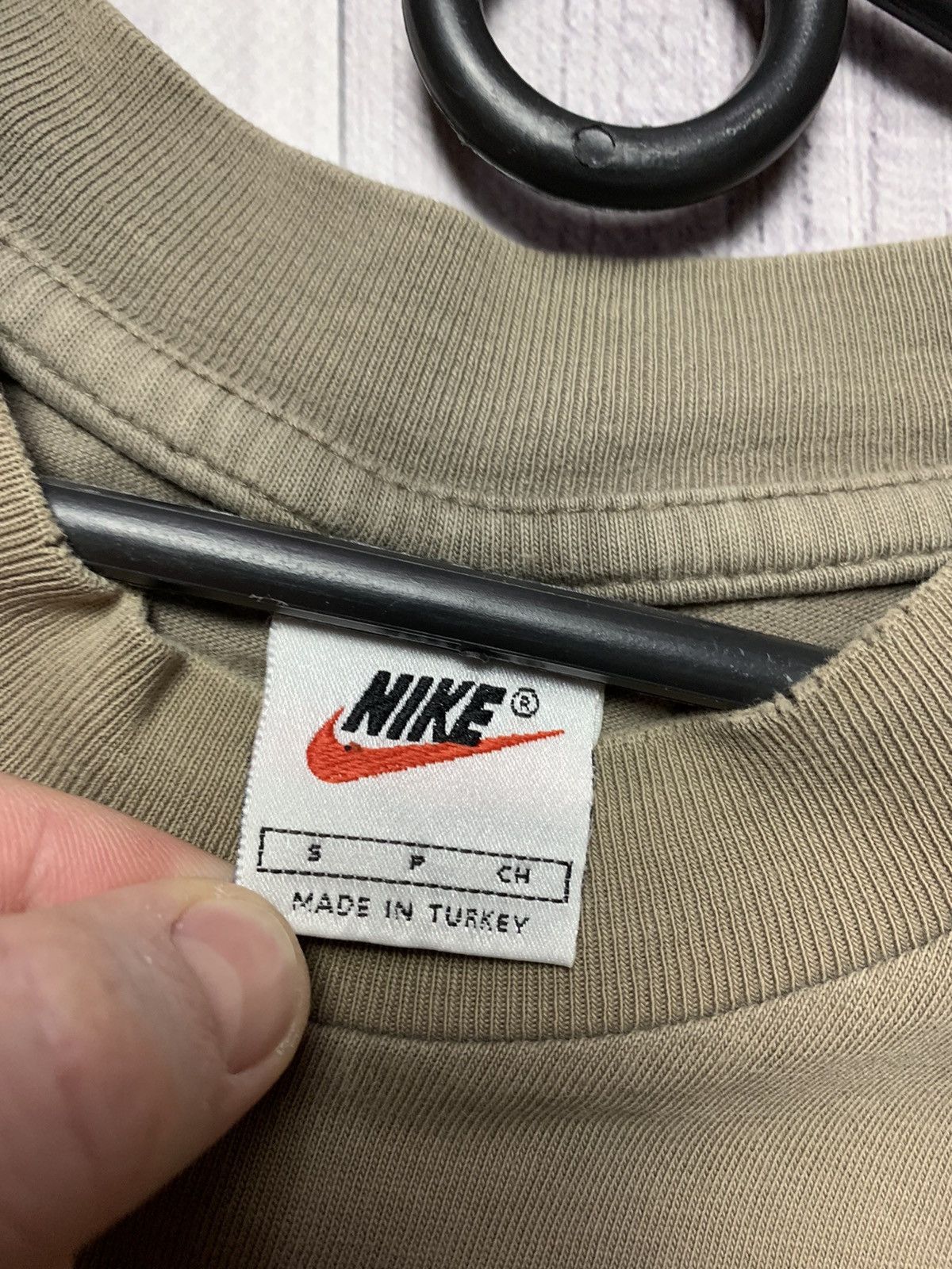 Nike × Vintage Vintage Nike tee brown logo size S Size US S / EU 44-46 / 1 - 3 Thumbnail