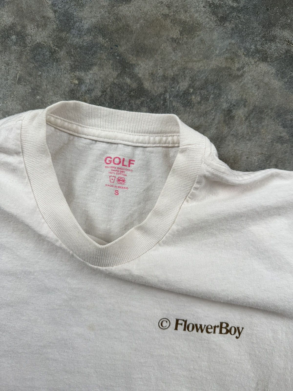 Golf Wang Golf Wang "Save The Bees" White Logo Tee Sz. Small / Igor Size US S / EU 44-46 / 1 - 5 Thumbnail