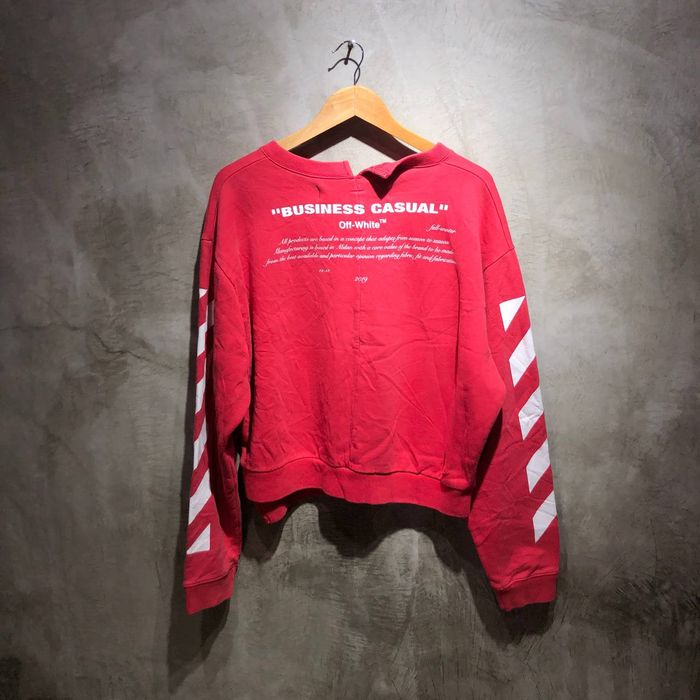 Off white best sale bernini crewneck