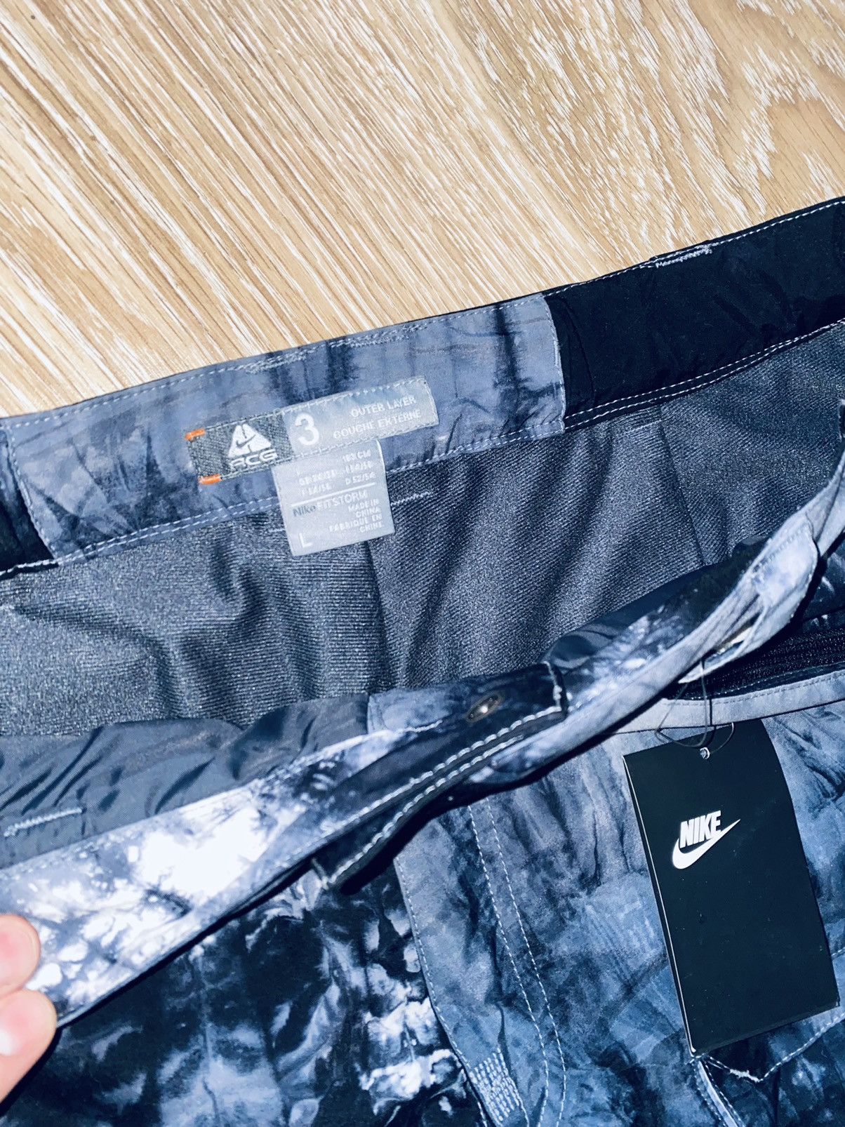 Goretex × Nike ACG NikeLab Snow Cargo L Size US 34 / EU 50 - 3 Thumbnail
