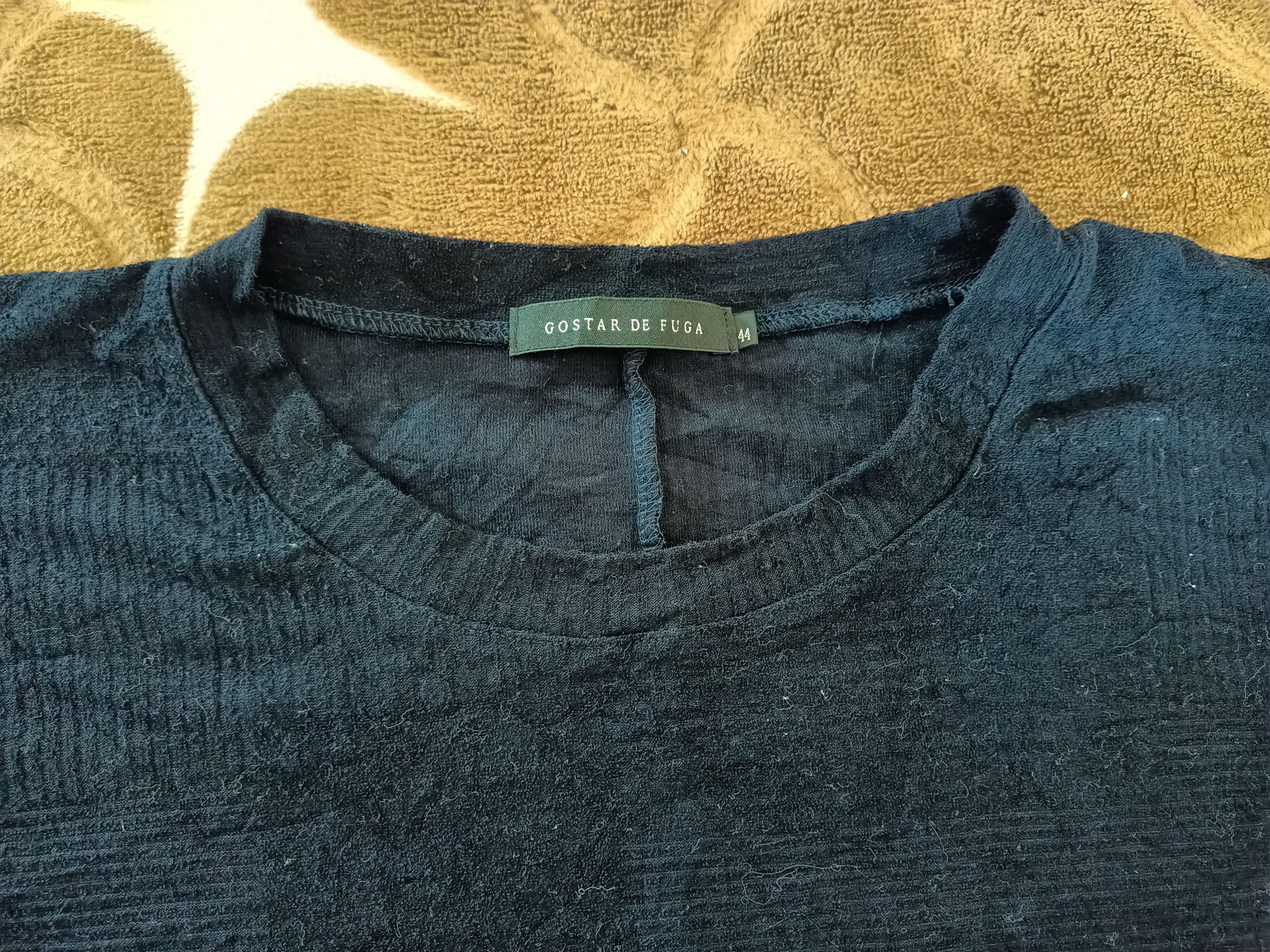 GOSTAR DE FUGA Gostar De Fuga navy blue t-shirt Size US M / EU 48-50 / 2 - 4 Thumbnail