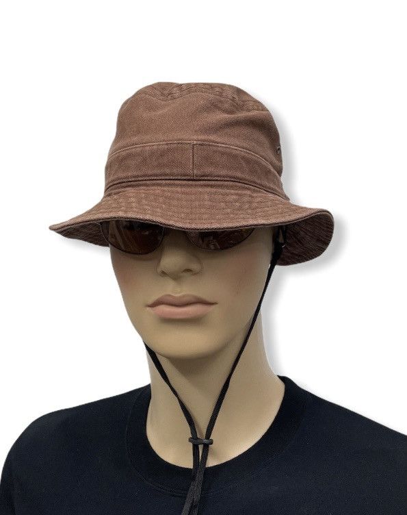 Columbia 🔥HOT DEAL🔥Vintage 90’s COLUMBIA Outdoor Canvas Bucket Hat Size ONE SIZE - 3 Thumbnail