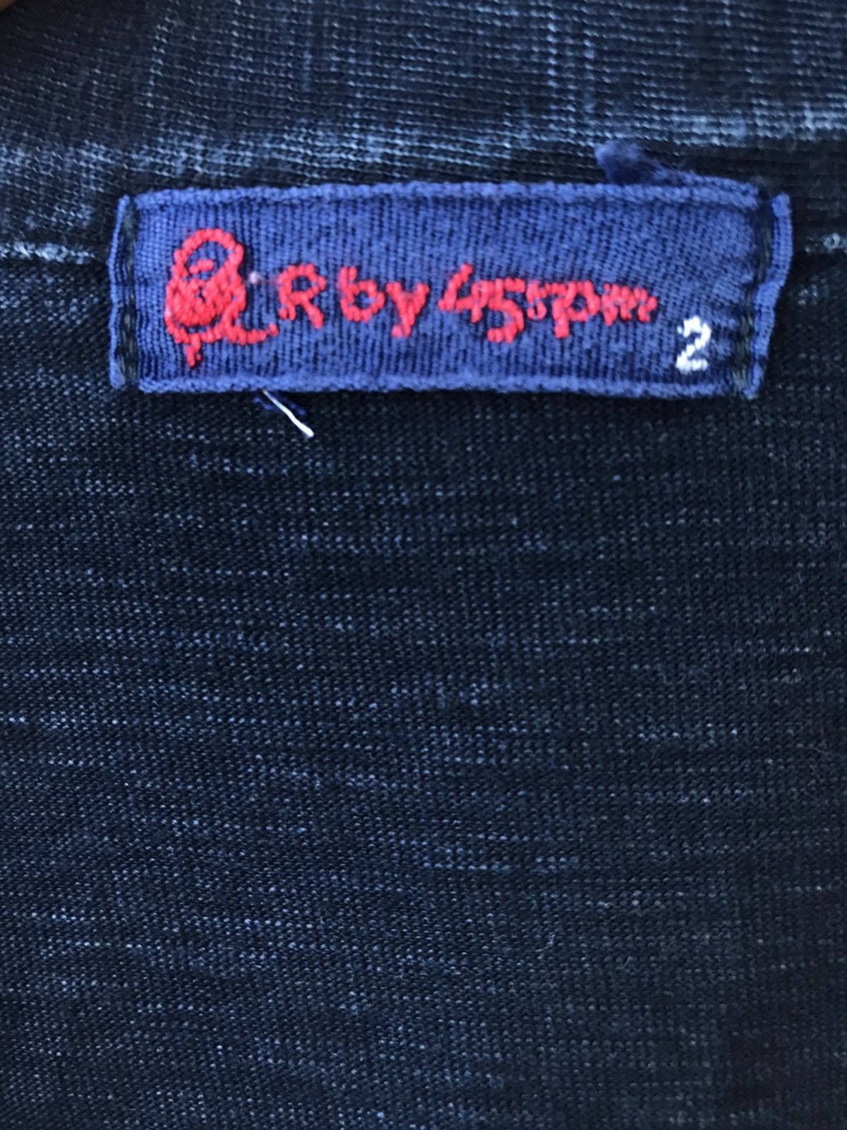 45rpm × Indigo R by 45rpm Indigo Blue Buttons Shirt Size M / US 6-8 / IT 42-44 - 2 Thumbnail