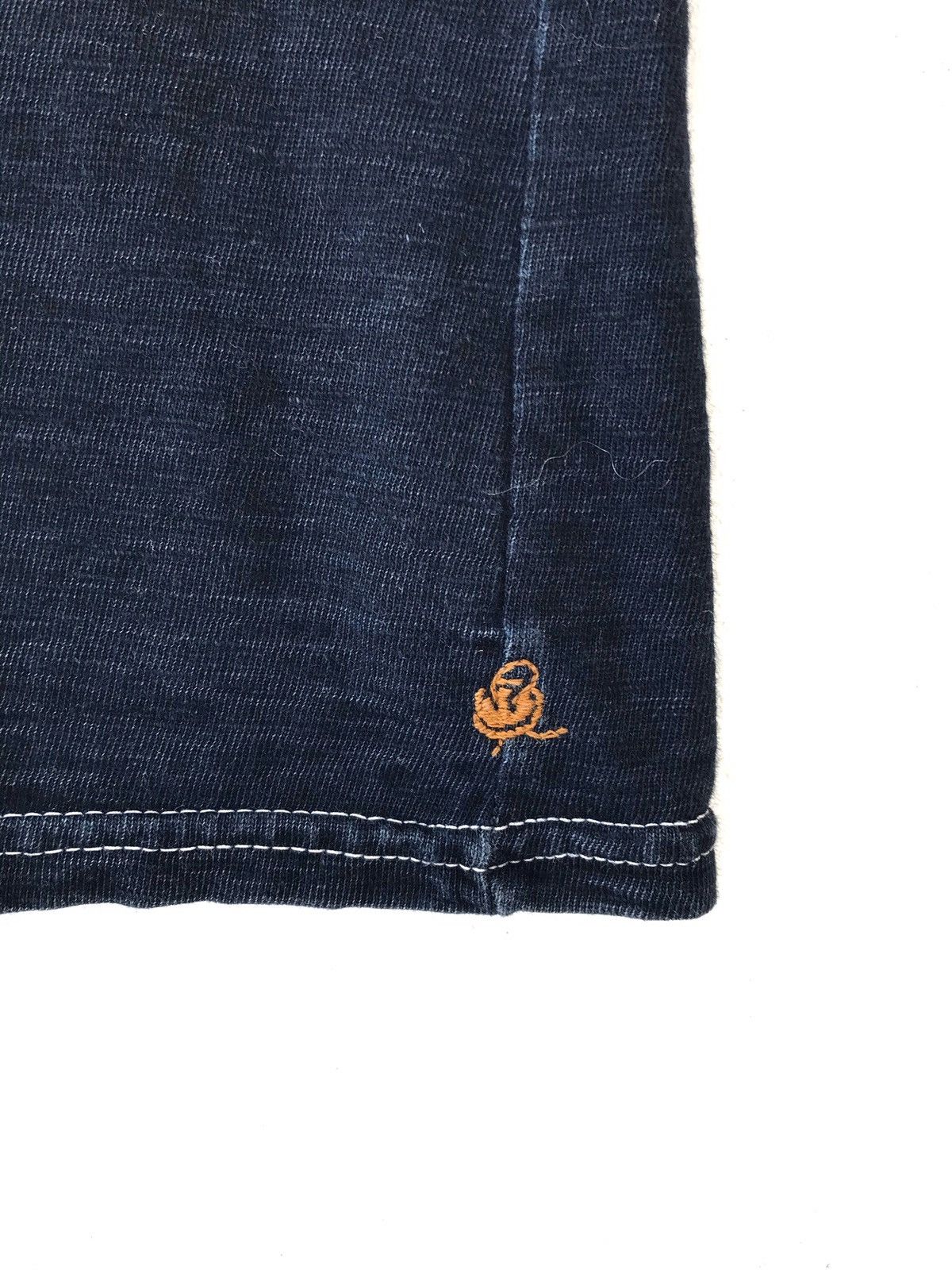 45rpm × Indigo R by 45rpm Indigo Blue Buttons Shirt Size M / US 6-8 / IT 42-44 - 6 Thumbnail