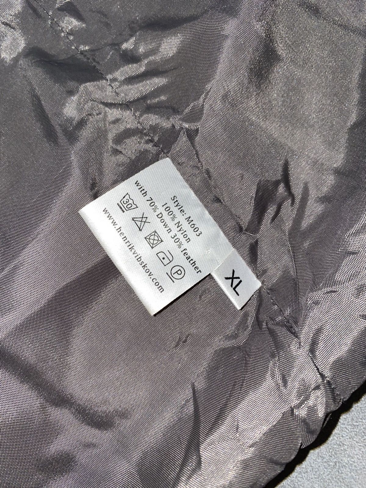 Henrik Vibskov Henrik Vibskov Metallic Gray Down Nylon Puffer Jacket Size US XL / EU 56 / 4 - 20 Thumbnail