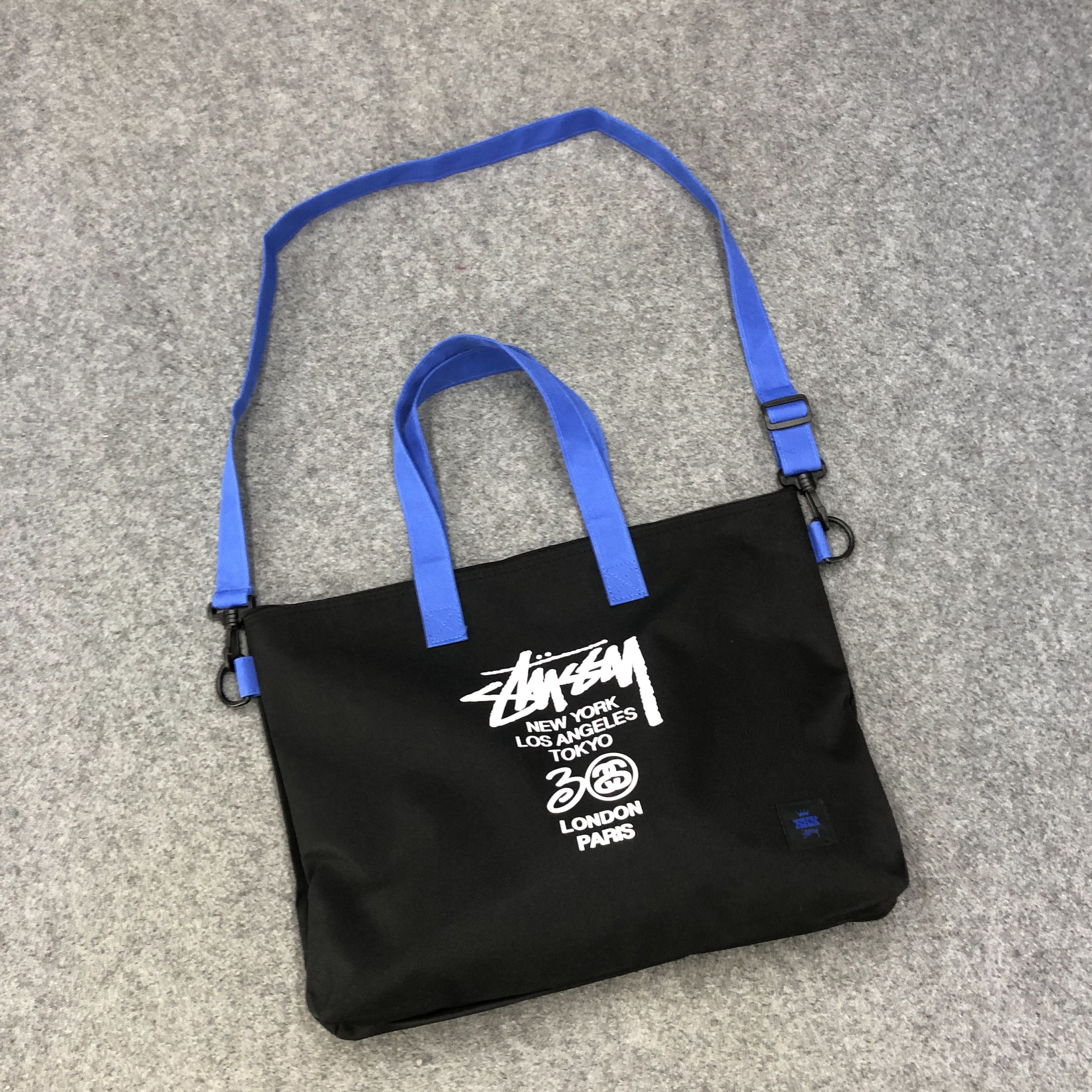 Vintage Stussy Pocket Shoulder Bag