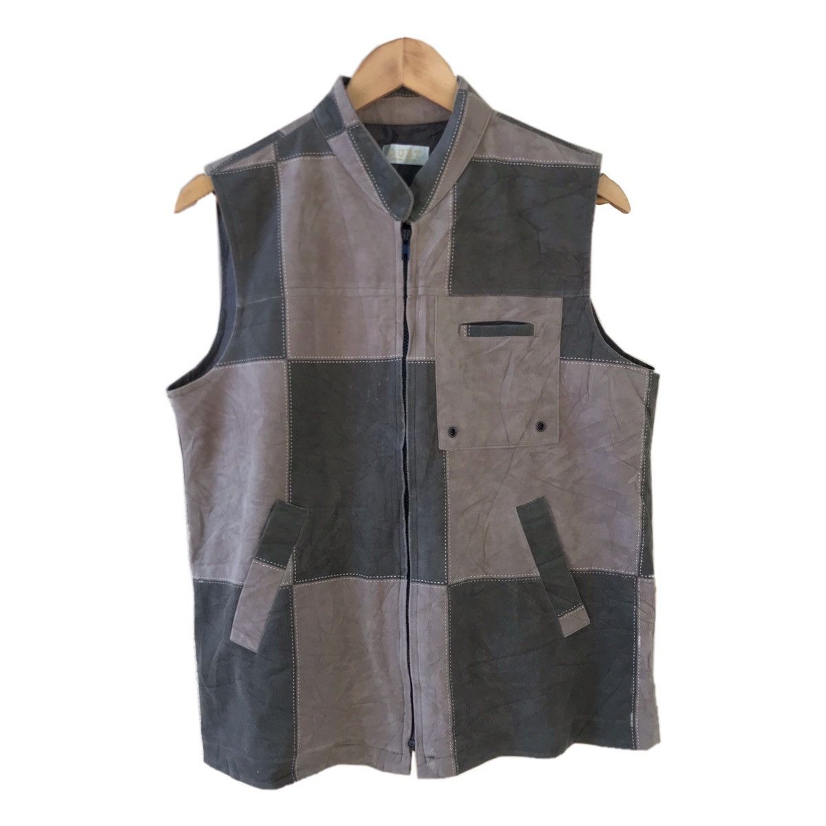Japanese Brand DUET FULL PATCHED SLEVELESS JACKET Size US M / EU 48-50 / 2 - 1 Thumbnail