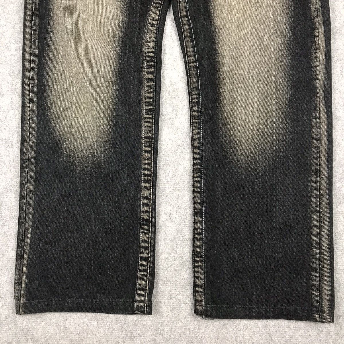Japanese Brand DENIM JAPANESE BLACK RUSTY BAGGY DENIM PANTS Size US 35 - 5 Thumbnail