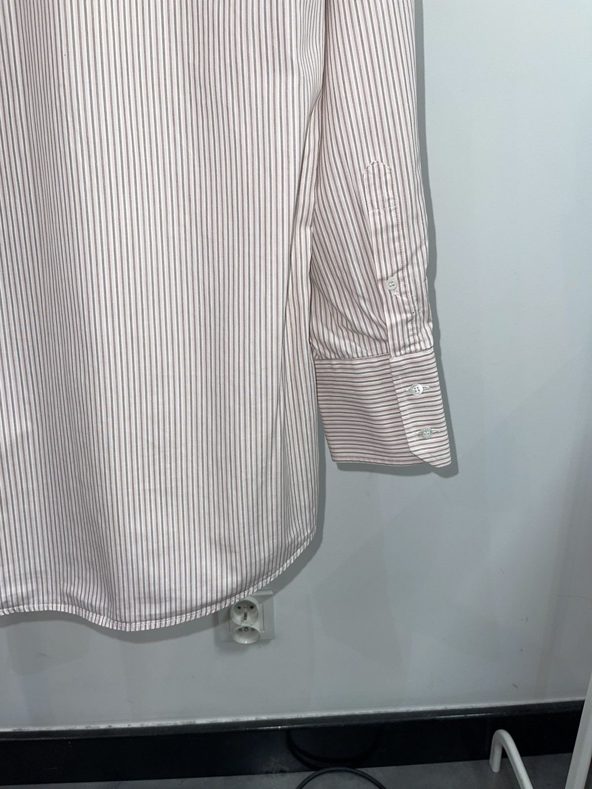 Gucci Gucci Striped Baby Pink Button Up Shirt Size US L / EU 52-54 / 3 - 6 Thumbnail