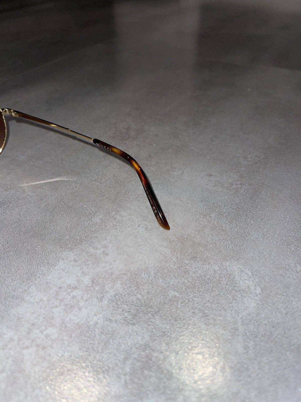 Gucci DS! Gucci GG0432S Brown Lens Aviator Sunglasses Size ONE SIZE - 12 Thumbnail