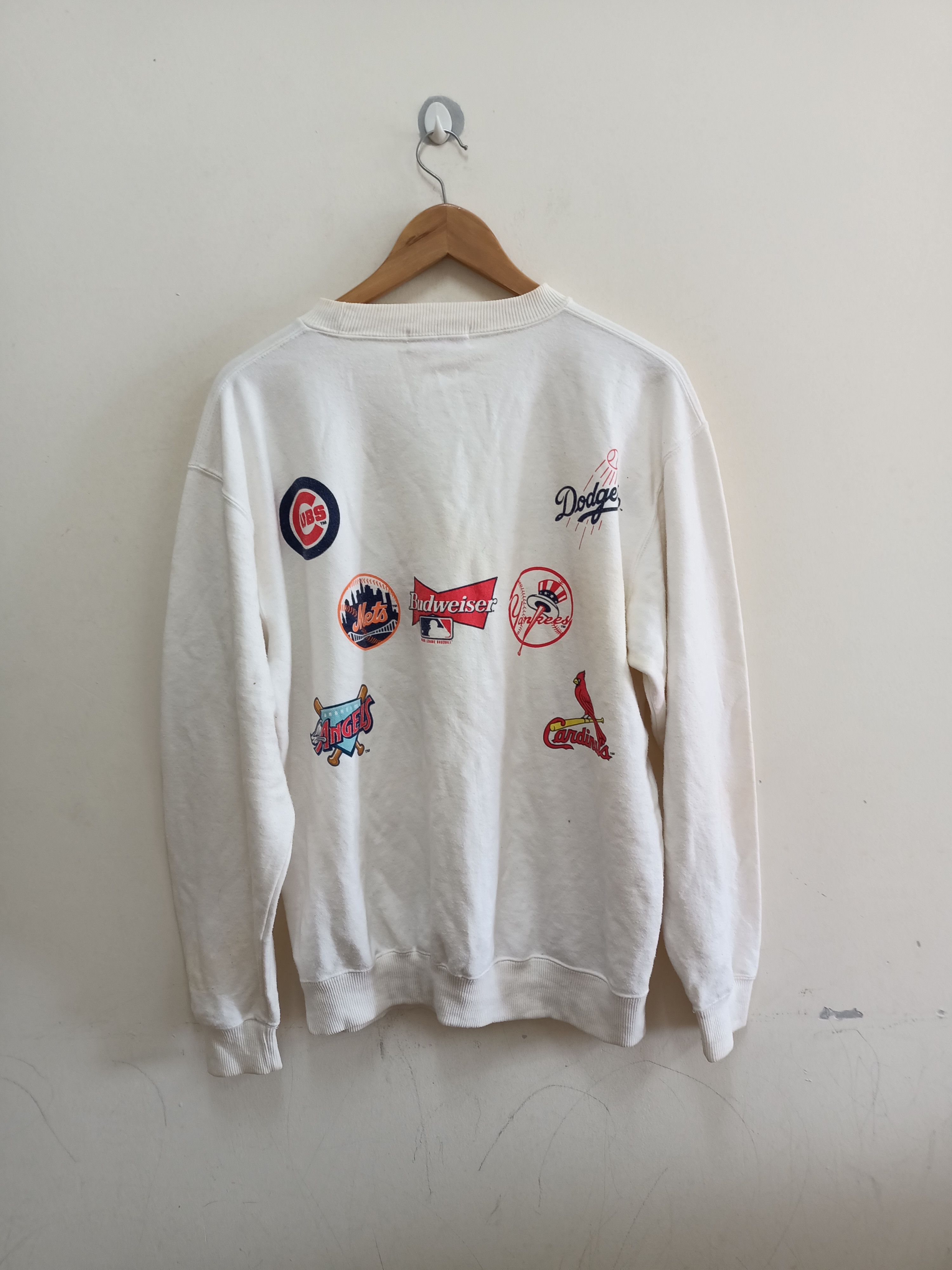 Budweiser Vintage MLB teams sweatshirt by Budweiser Size US L / EU 52-54 / 3 - 1 Thumbnail