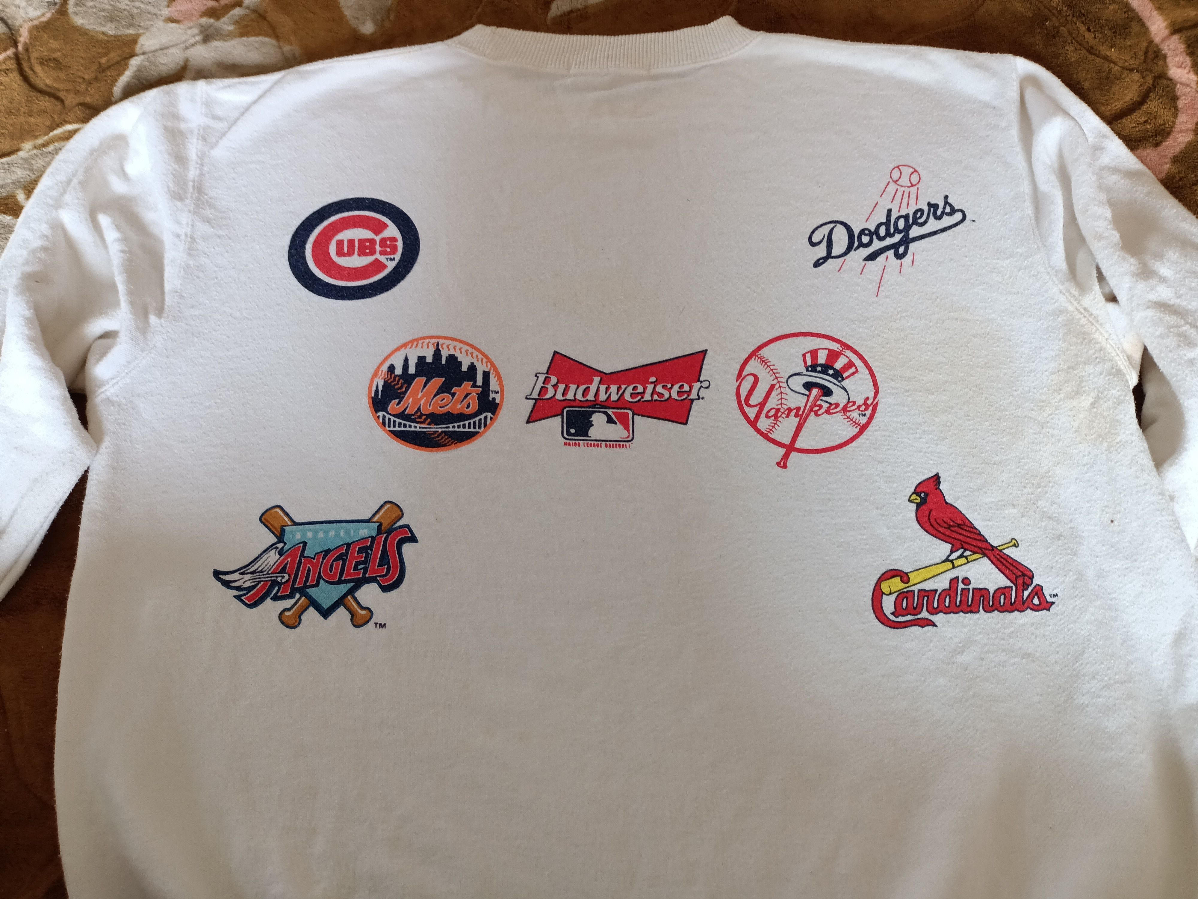 Budweiser Vintage MLB teams sweatshirt by Budweiser Size US L / EU 52-54 / 3 - 5 Thumbnail