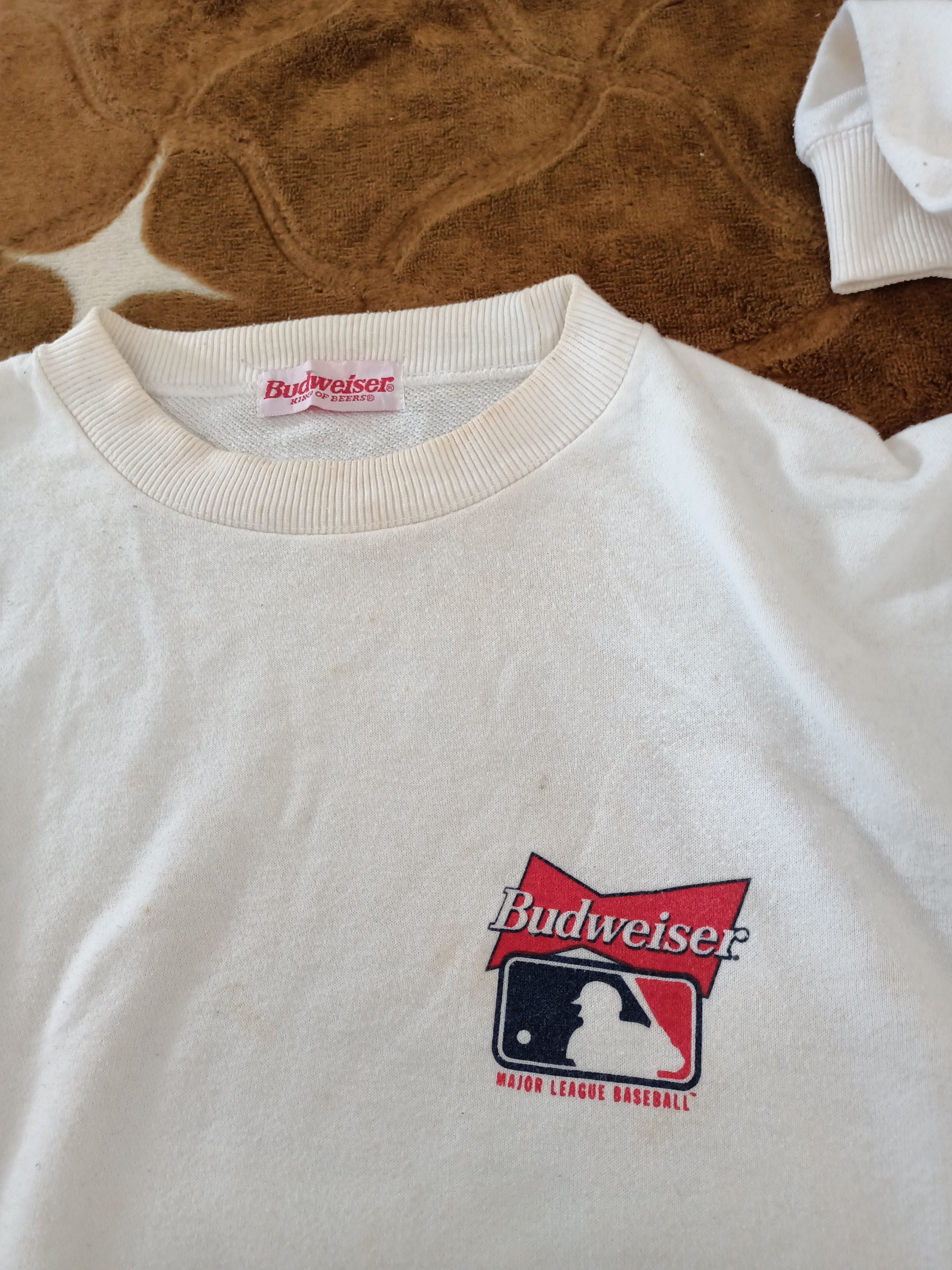 Budweiser Vintage MLB teams sweatshirt by Budweiser Size US L / EU 52-54 / 3 - 4 Thumbnail