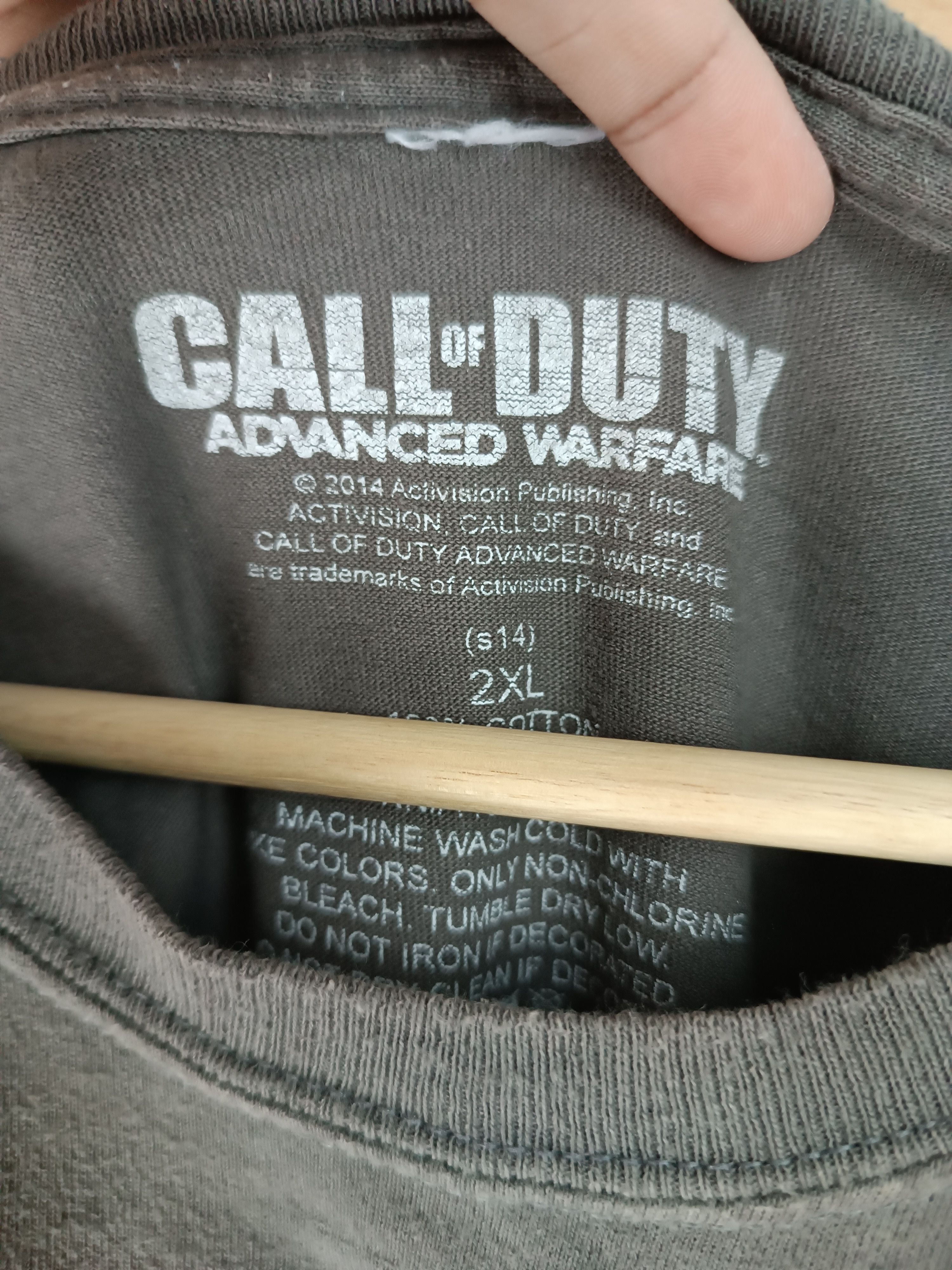 Playstation VINTAGE CALL OF DUTY ADVANCE WARFARE (DOTA 2 BATTLEFIELD) Size US XXL / EU 58 / 5 - 8 Thumbnail
