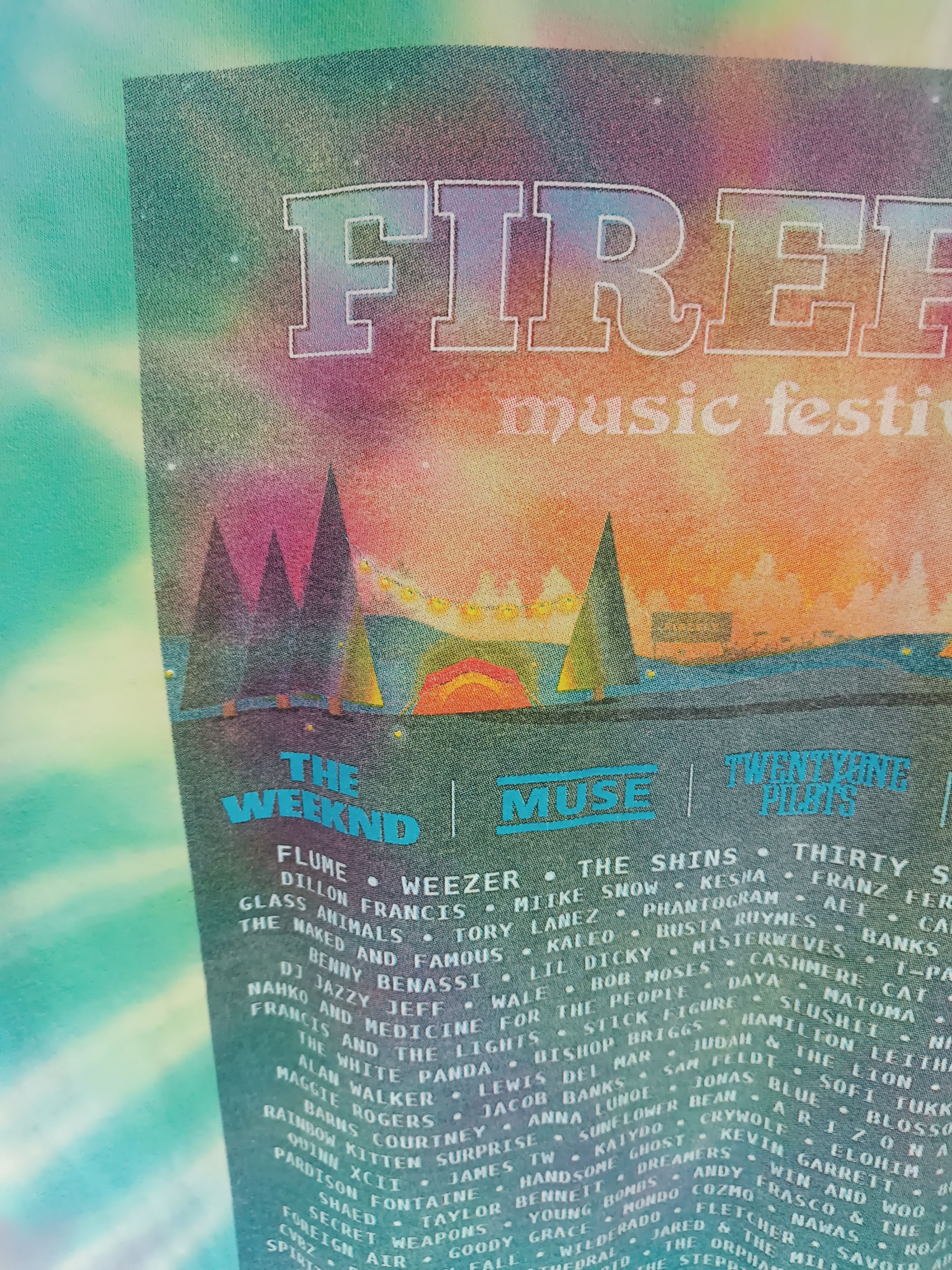 Band Tees FIREFLY MUSIC FESTIVALS TEE (weeknd muse pilot chance) Size US M / EU 48-50 / 2 - 11 Thumbnail
