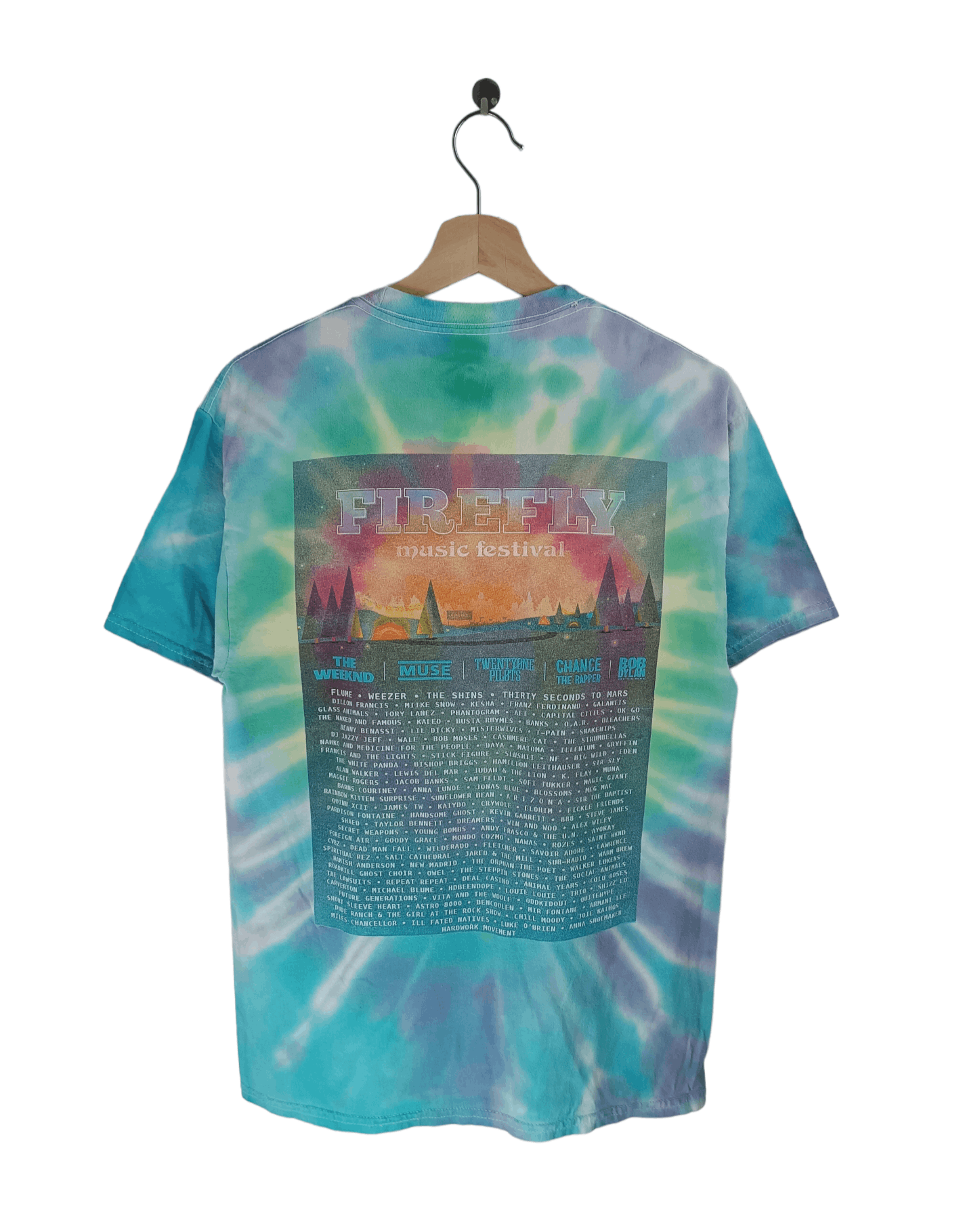 Band Tees FIREFLY MUSIC FESTIVALS TEE (weeknd muse pilot chance) Size US M / EU 48-50 / 2 - 2 Thumbnail