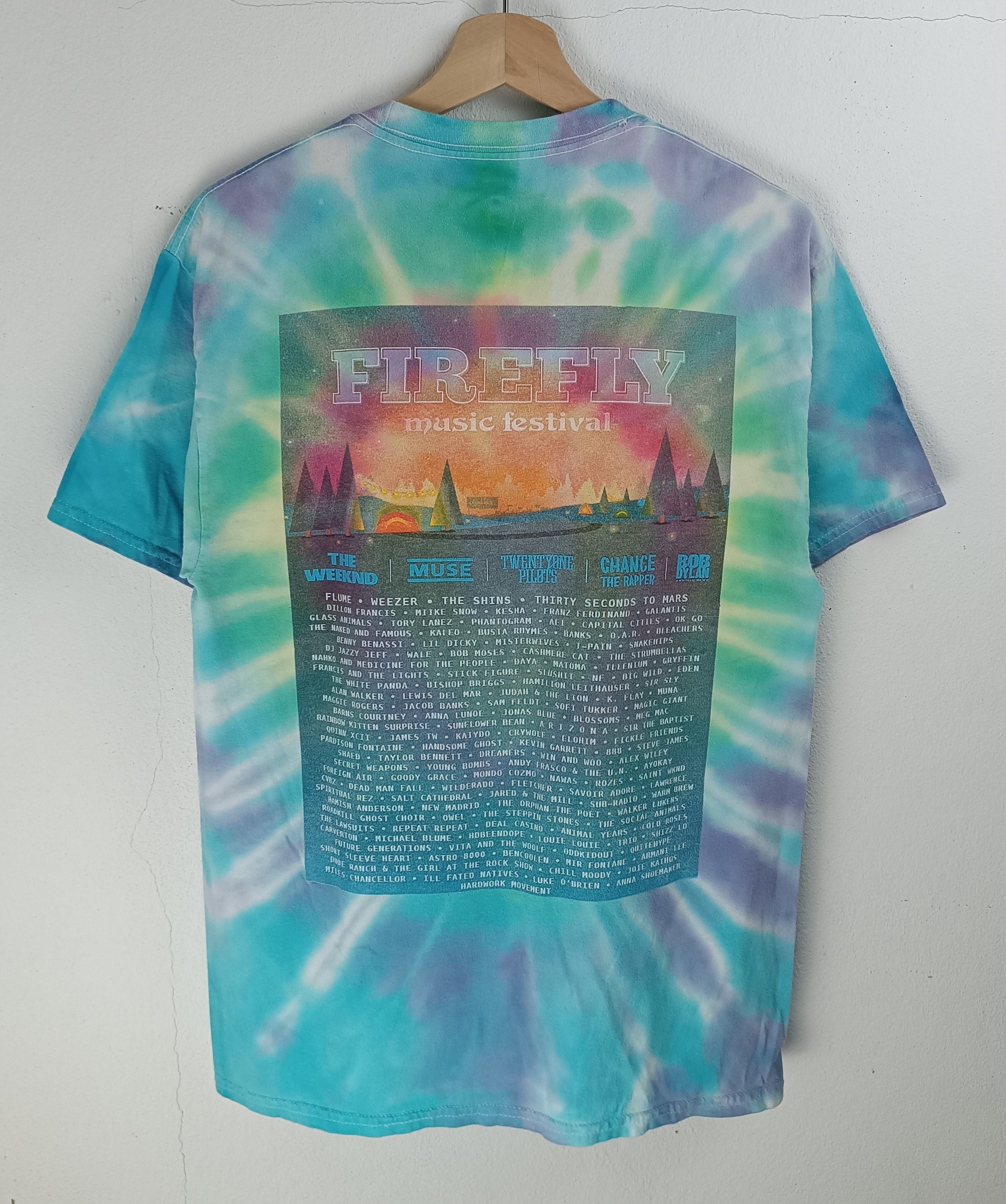 Band Tees FIREFLY MUSIC FESTIVALS TEE (weeknd muse pilot chance) Size US M / EU 48-50 / 2 - 4 Thumbnail