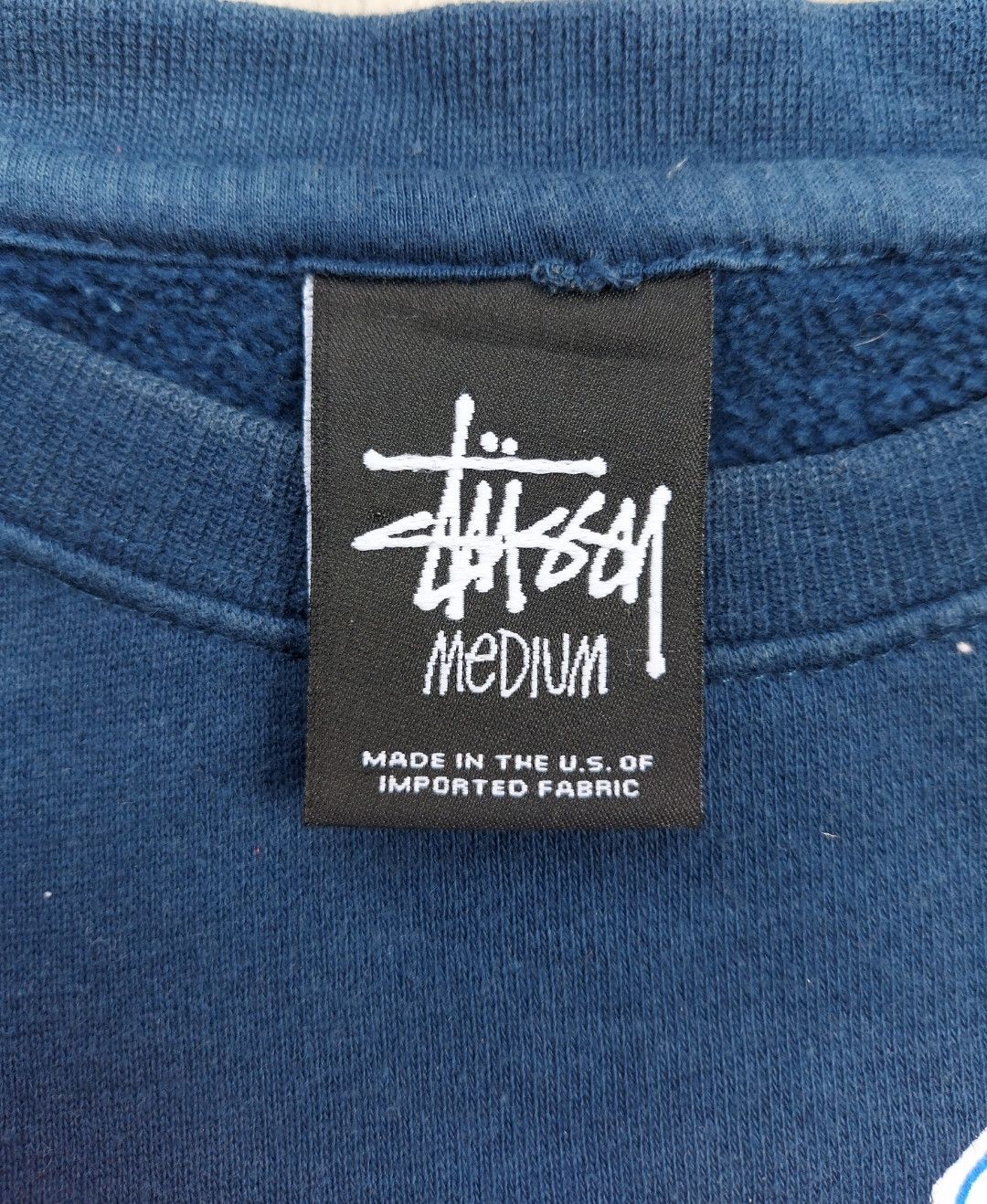 Stussy × Vintage 💥Vintage Y2K Stussy Elephant Sweatshirt Size US M / EU 48-50 / 2 - 4 Thumbnail