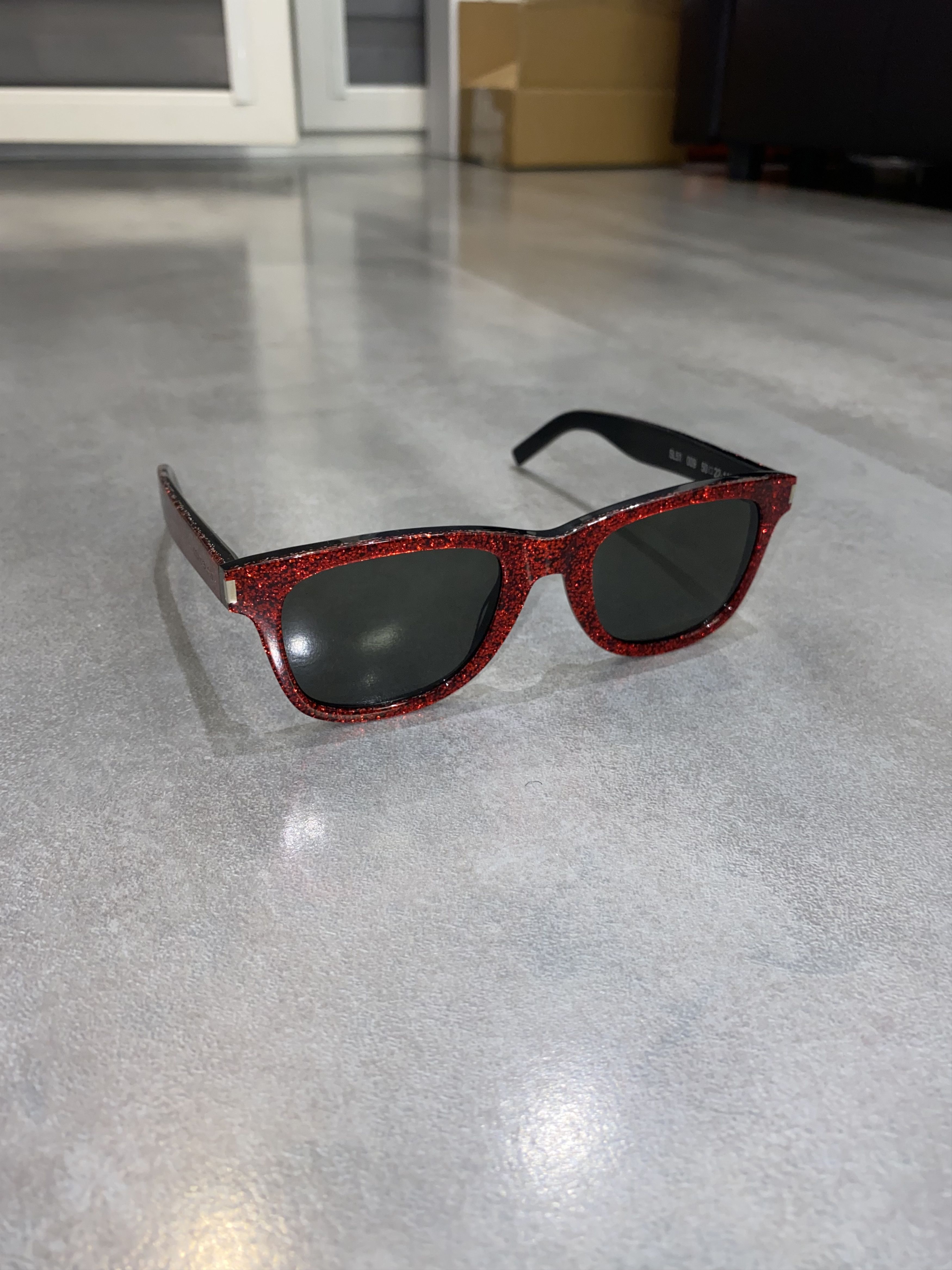 Saint Laurent Paris Saint Laurent Paris SL51 Red Sunglasses Size ONE SIZE - 4 Thumbnail