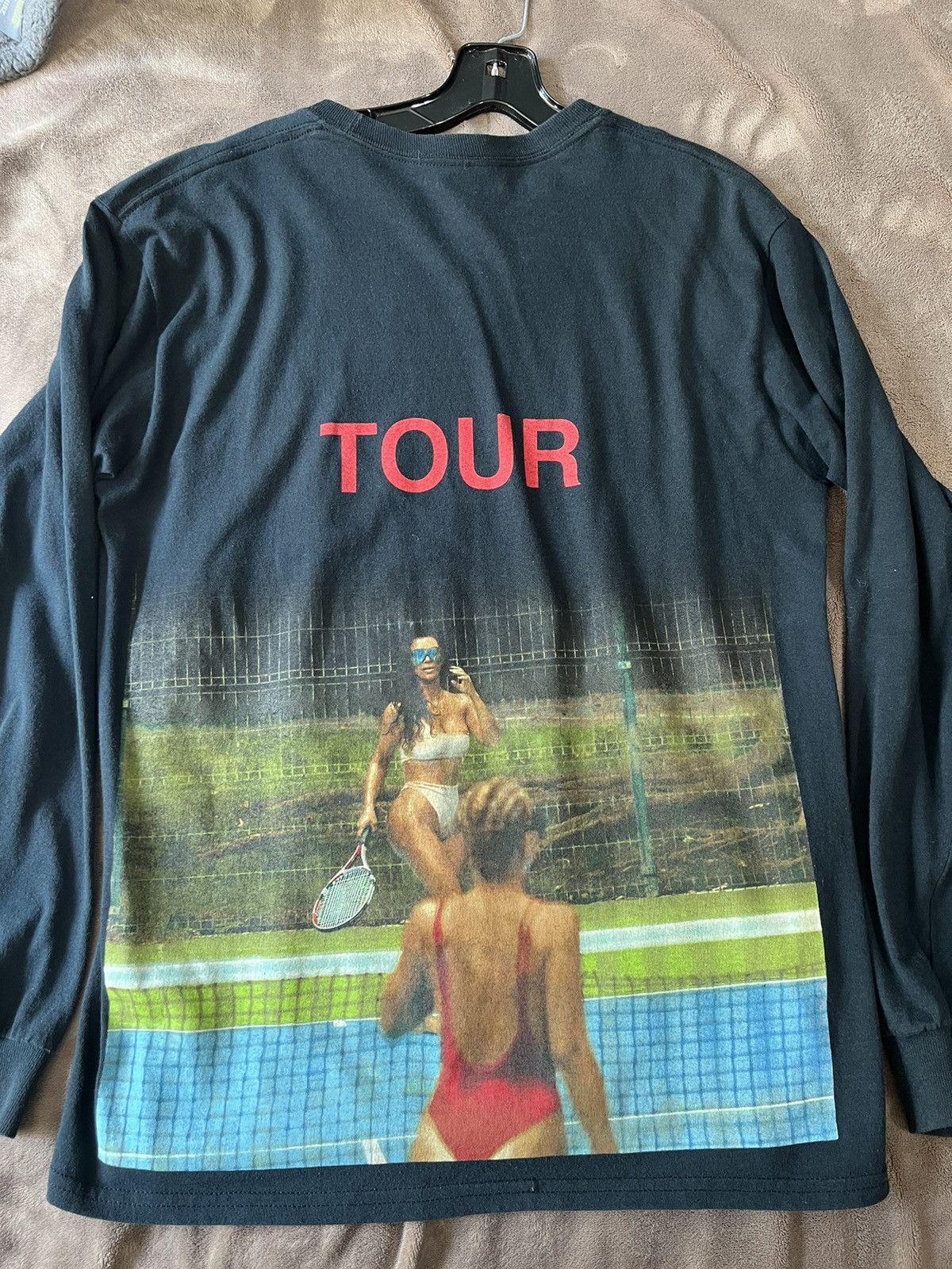 Kanye West Kim top Kardashian Tour Shirt