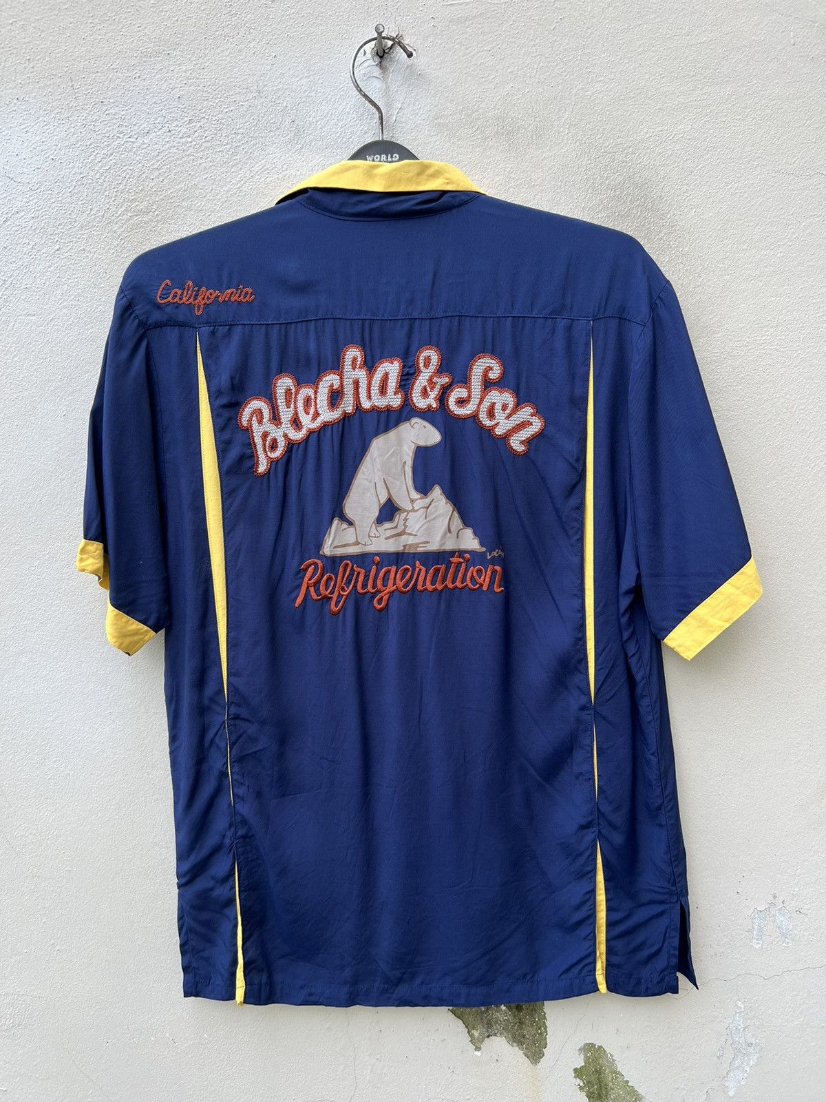 Vintage Vintage Loco’ 77 100% Rayon Bowling Shirt Size US M / EU 48-50 / 2 - 5 Thumbnail