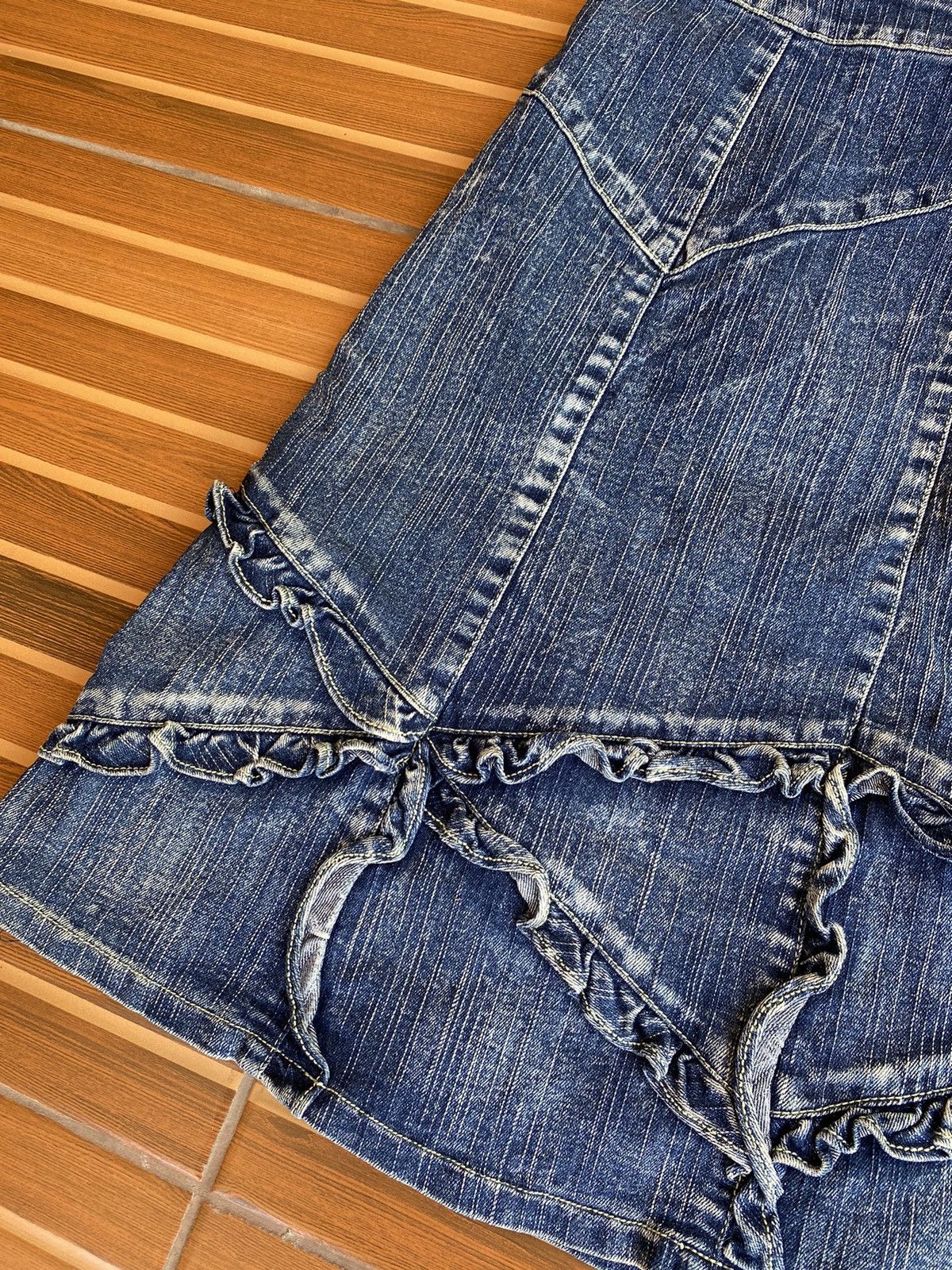 Beauty Beast 🖤BLACKFRIDAY🖤Japanese Skirt Denim Like Jpg Isseymiyake Size 30" / US 8 / IT 44 - 3 Thumbnail