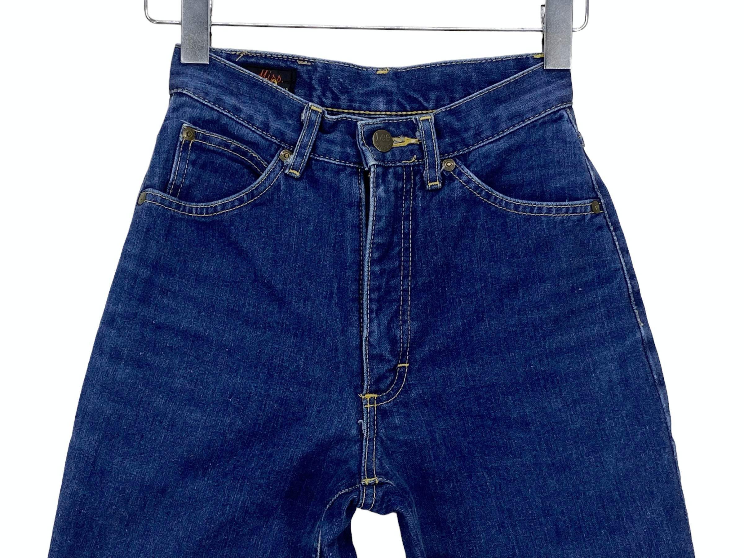 Japanese Brand 90s Lee Riders High Waisted Denim Jeans – Japanese Brand Size 23" - 3 Thumbnail