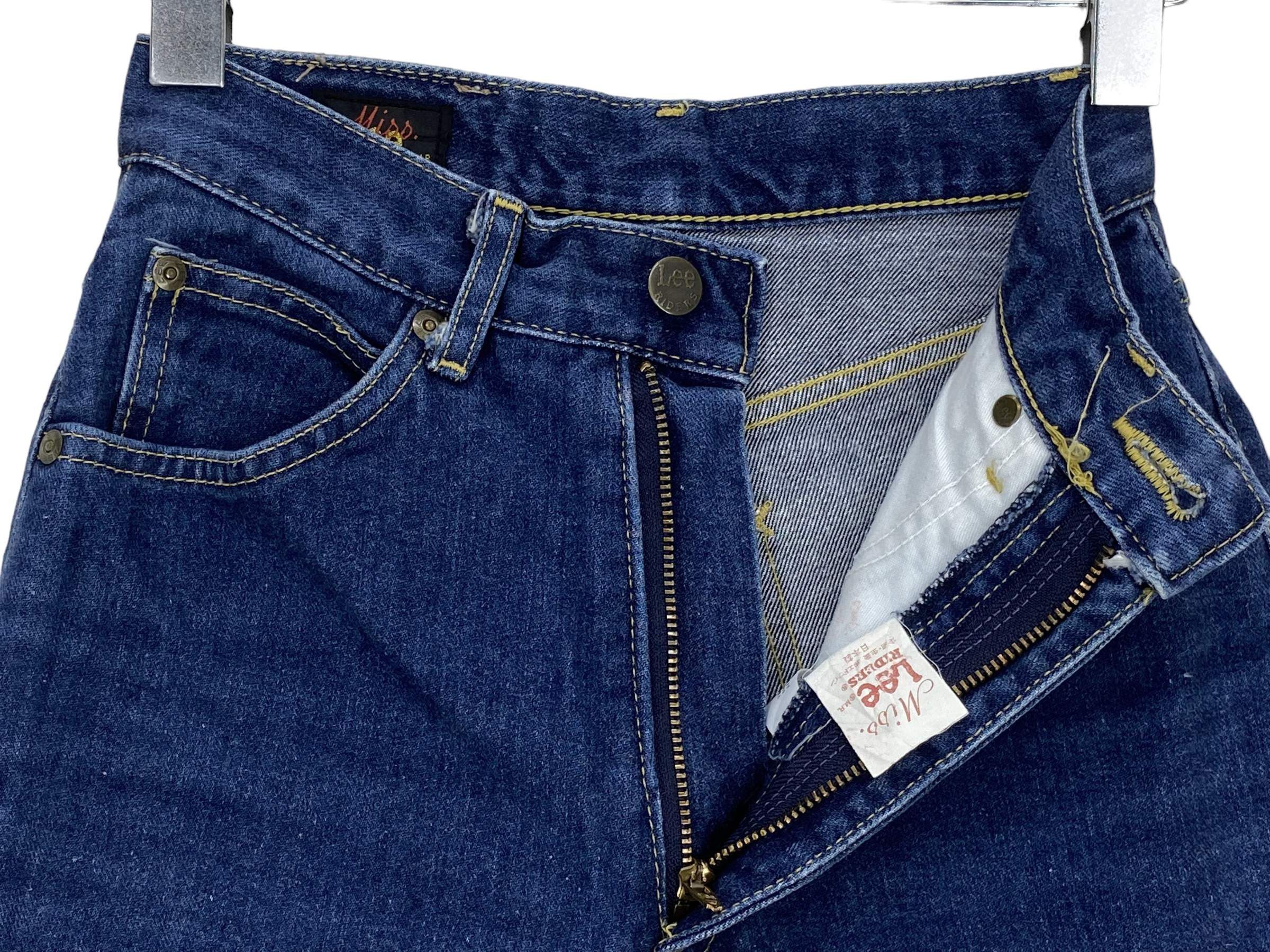 Japanese Brand 90s Lee Riders High Waisted Denim Jeans – Japanese Brand Size 23" - 5 Thumbnail
