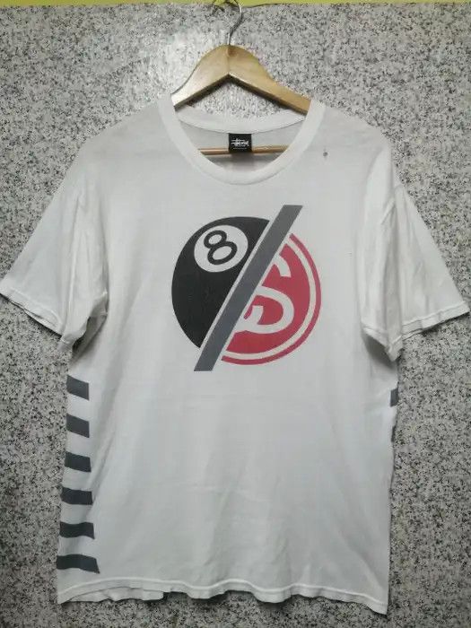 Stussy Vintage Stussy 8 ball Very rare Size US M / EU 48-50 / 2 - 1 Thumbnail