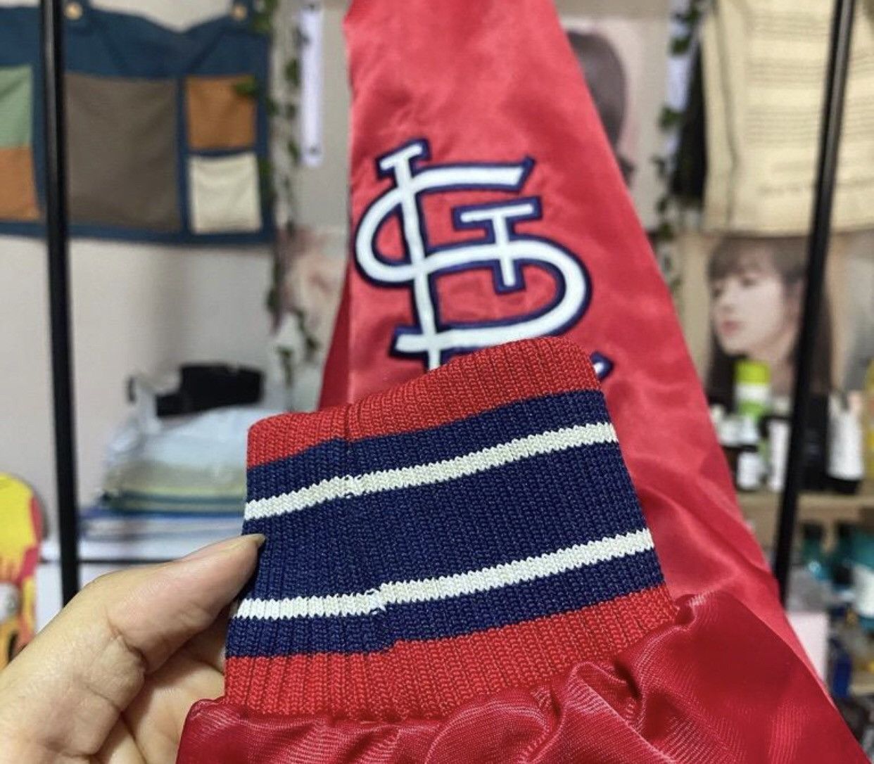 Starter Vintage Starter ST. Louis Cardinals Baseball Varsity Jacket Size US M / EU 48-50 / 2 - 4 Thumbnail