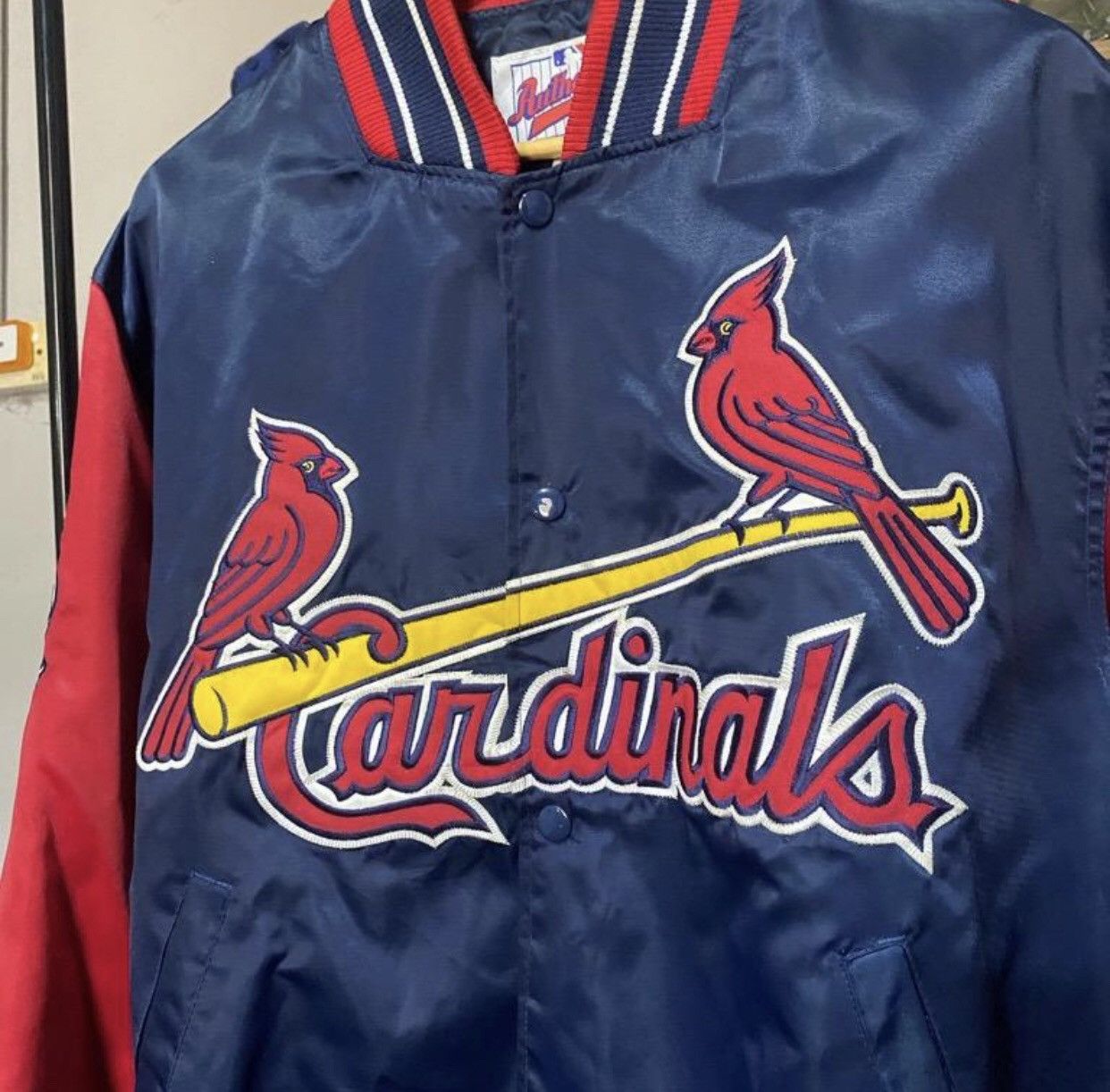 Starter Vintage Starter ST. Louis Cardinals Baseball Varsity Jacket Size US M / EU 48-50 / 2 - 3 Thumbnail