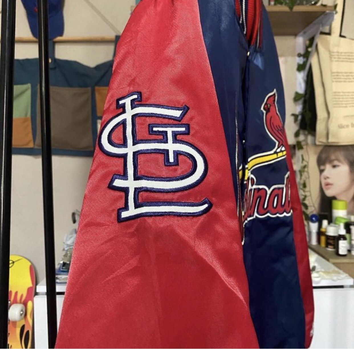 Starter Vintage Starter ST. Louis Cardinals Baseball Varsity Jacket Size US M / EU 48-50 / 2 - 6 Thumbnail
