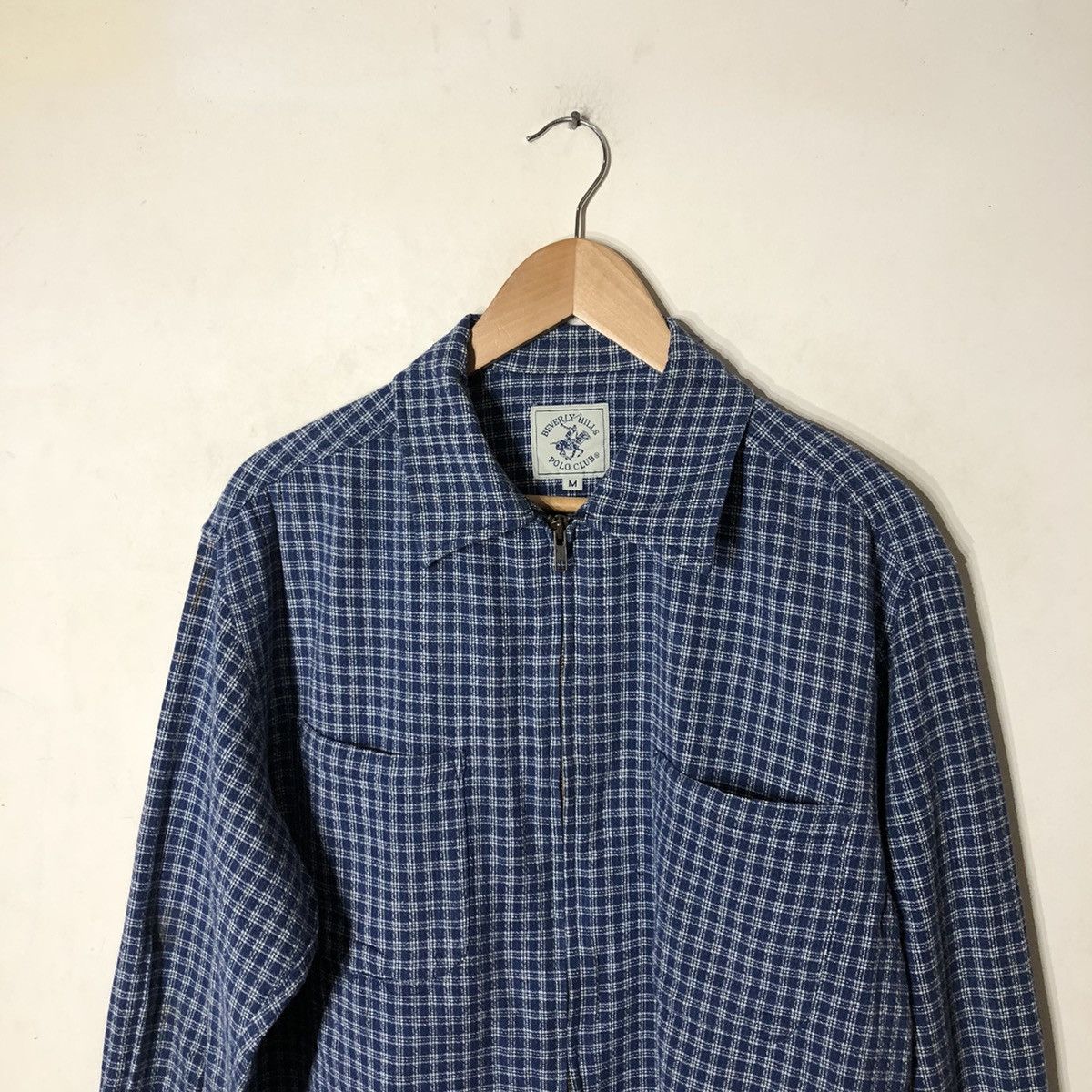 Japanese Brand Tartan Design Zipper Jacket Beverly Hills Polo Club Size US M / EU 48-50 / 2 - 4 Thumbnail