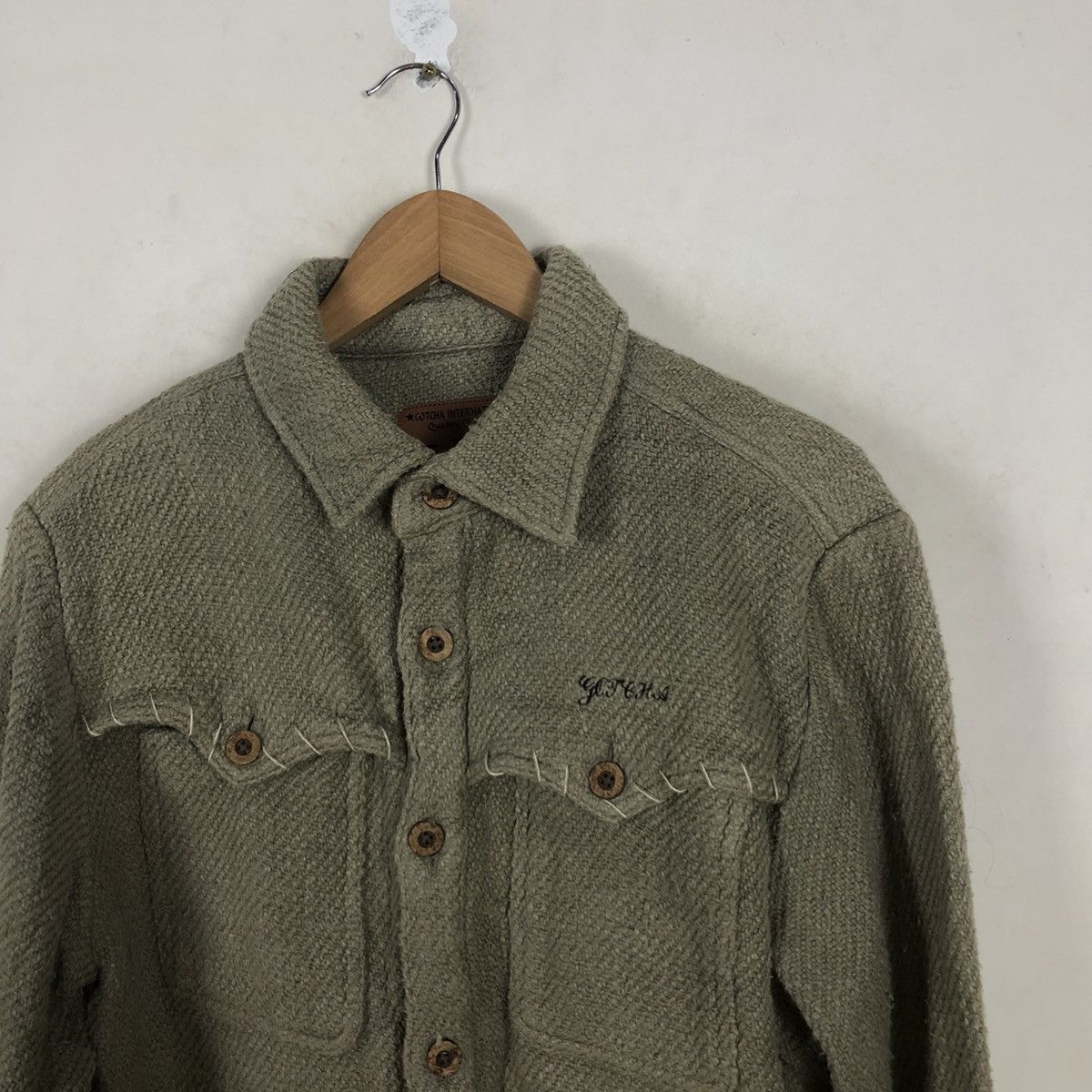 Gotcha GOTCHA INTERNATIONAL MULTI POCKET MILITARY DESIGN SHIRT Size US L / EU 52-54 / 3 - 2 Thumbnail