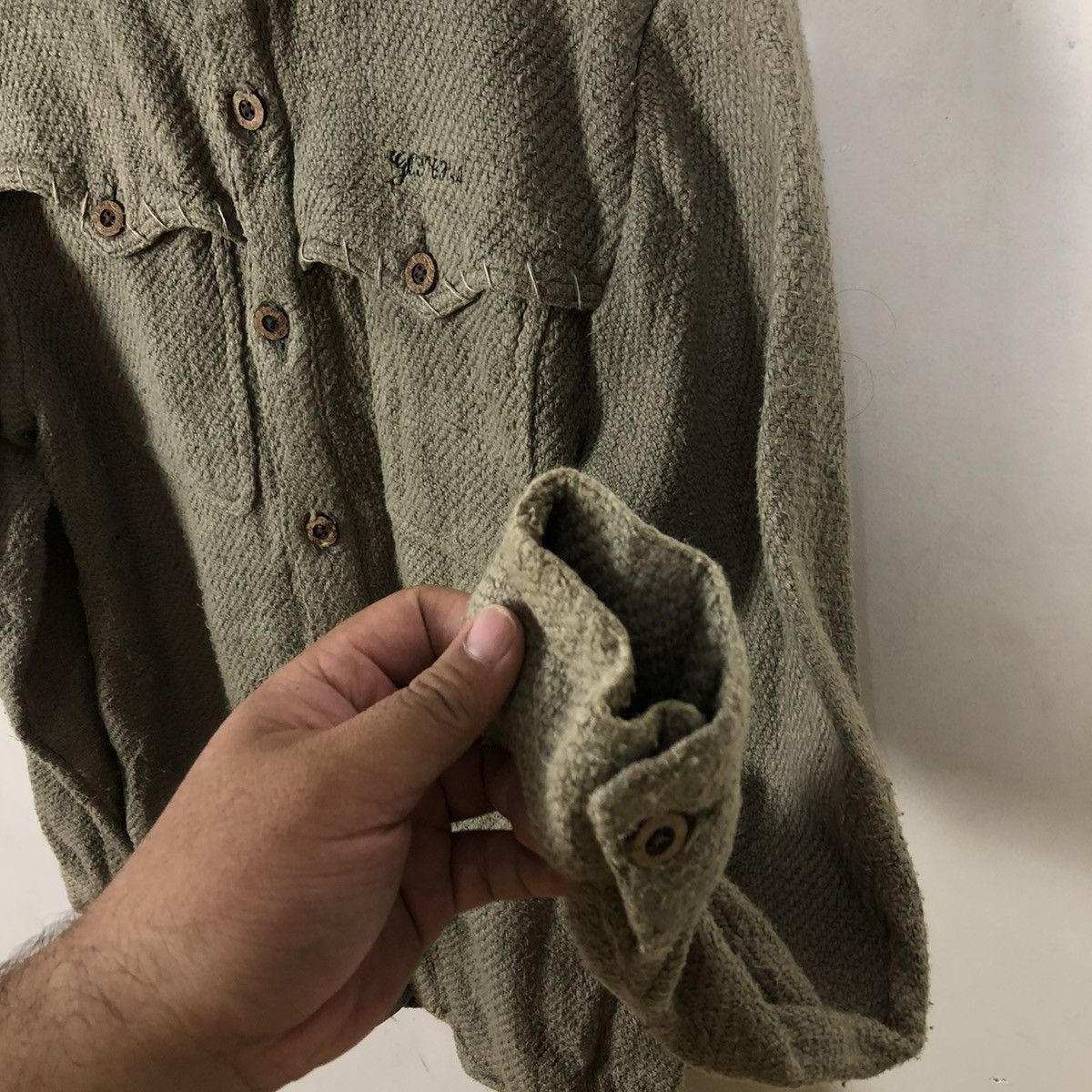 Gotcha GOTCHA INTERNATIONAL MULTI POCKET MILITARY DESIGN SHIRT Size US L / EU 52-54 / 3 - 5 Thumbnail